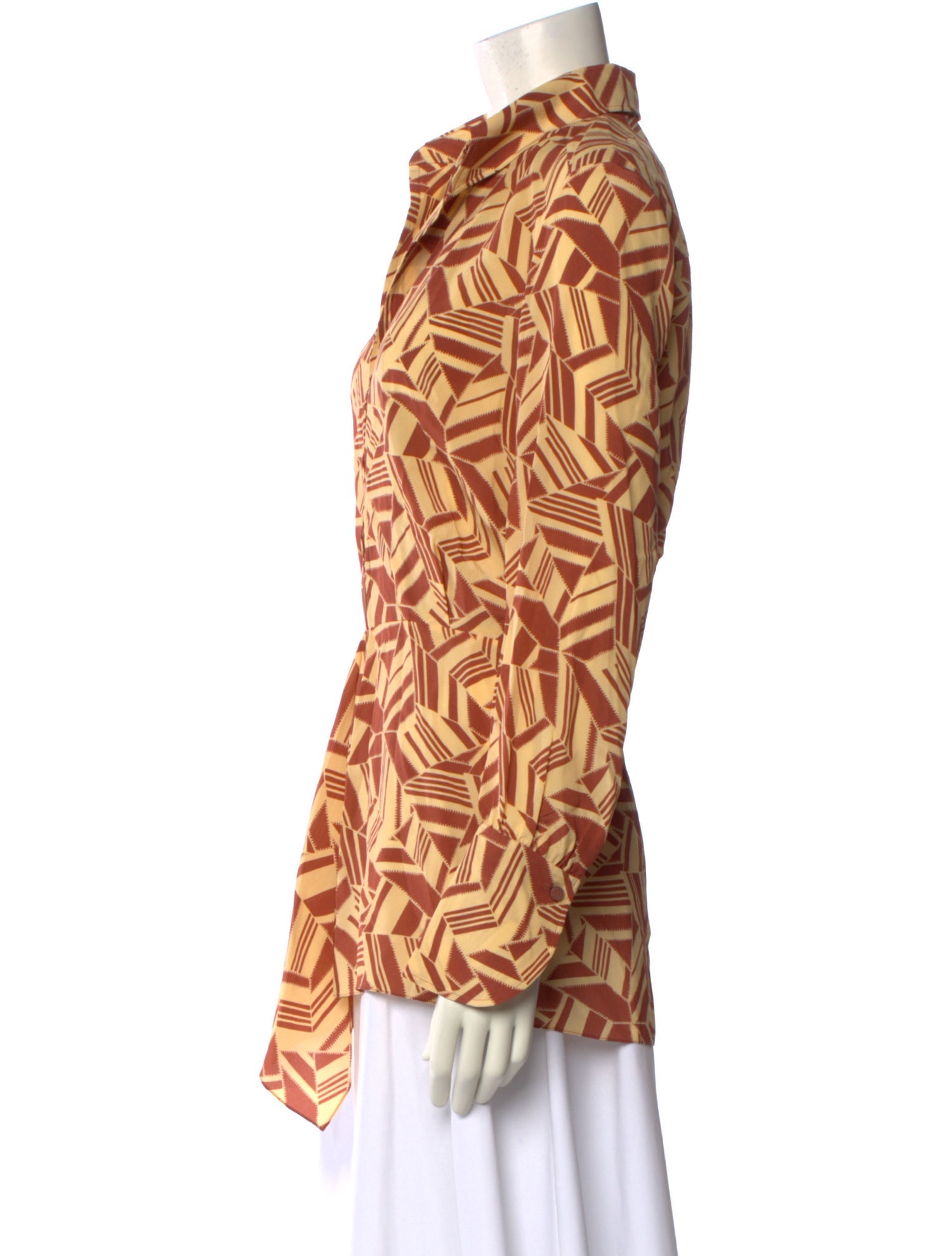 Chloé Silk Printed Blouse