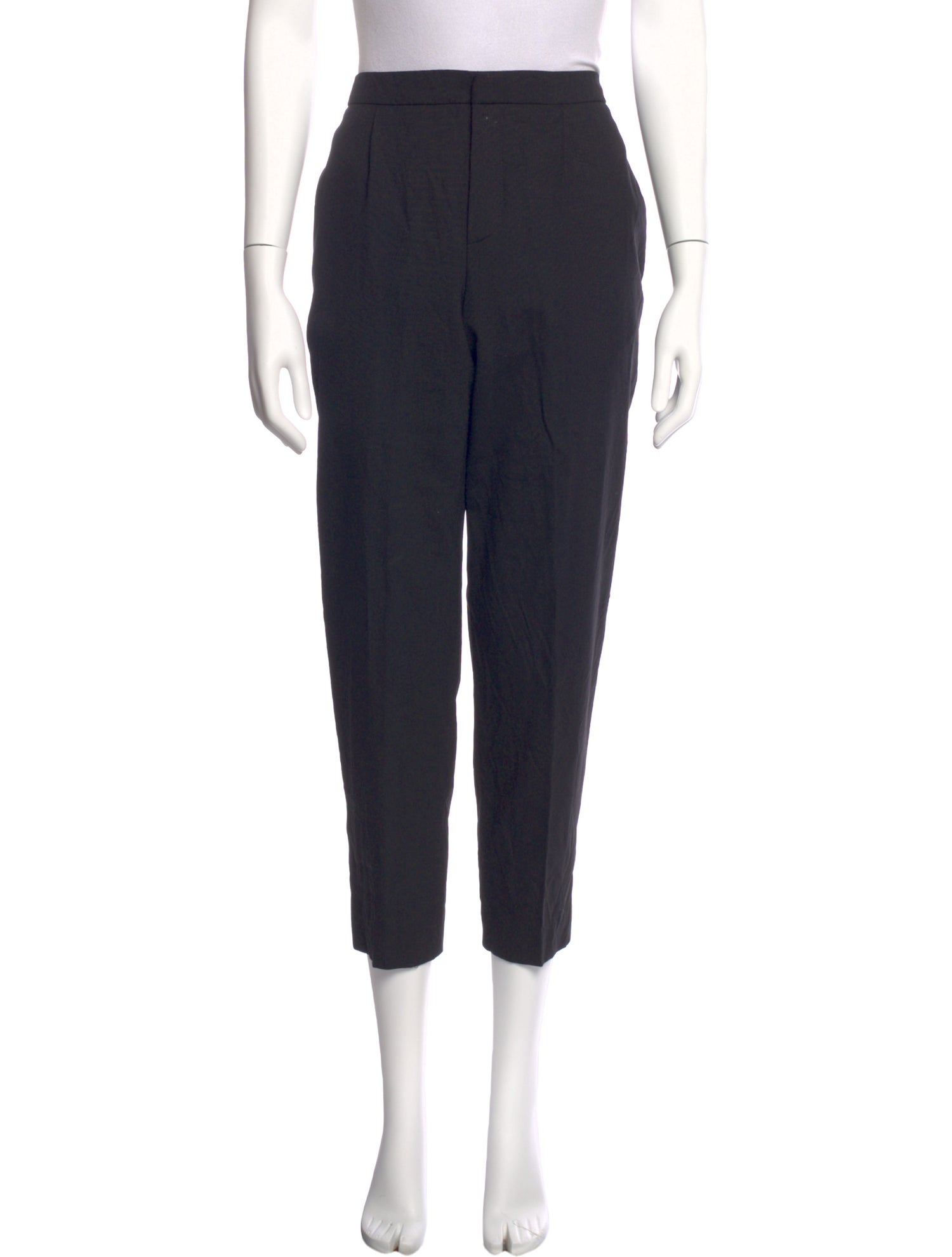 Chloé Virgin Wool Straight Leg Pants