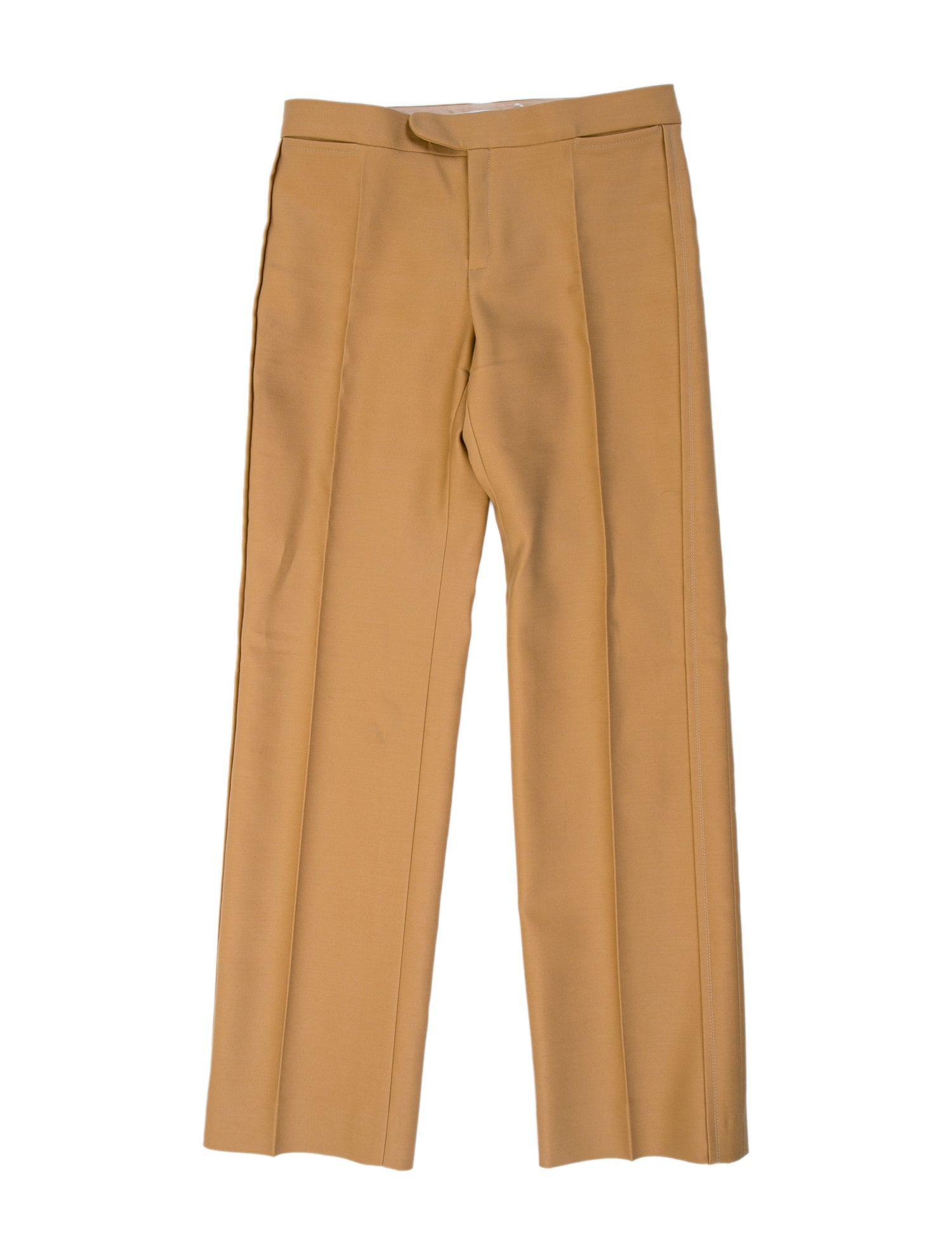 Chloé Virgin Wool Straight Leg Pants