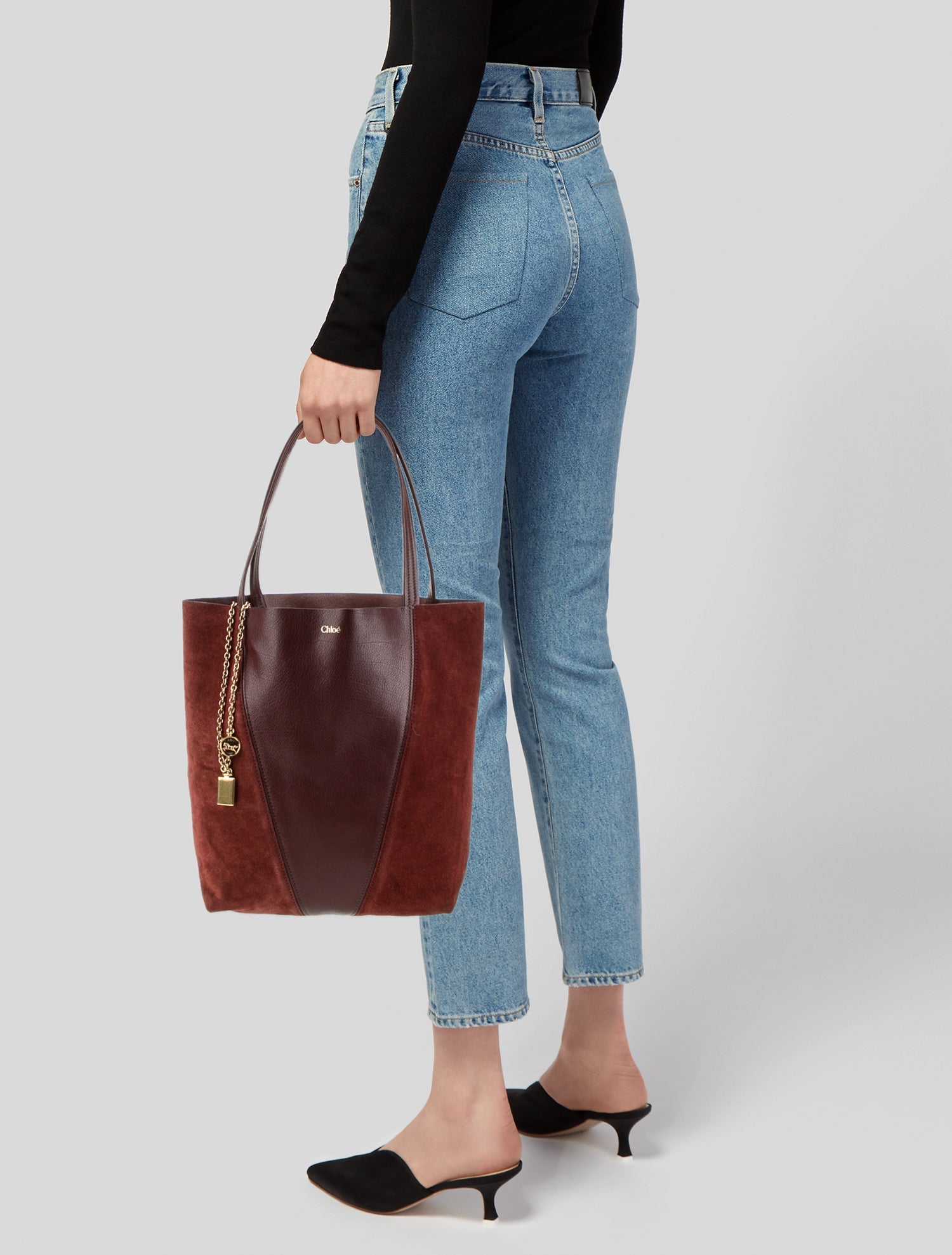 Chloé Suede Tote