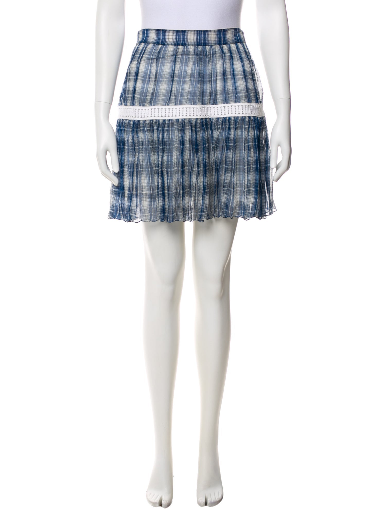 Chloé Silk Mini Skirt