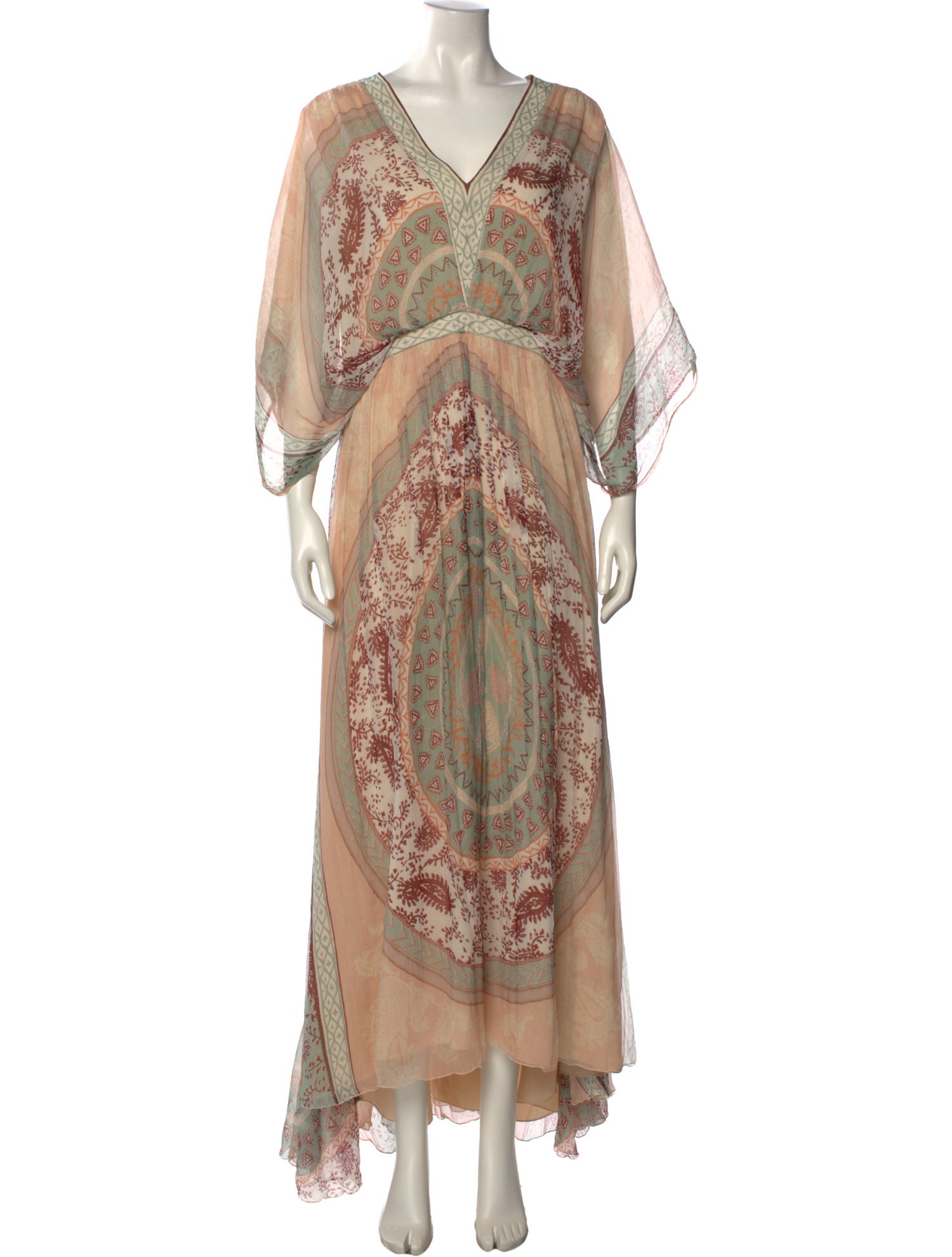 Chloé Silk Long Dress