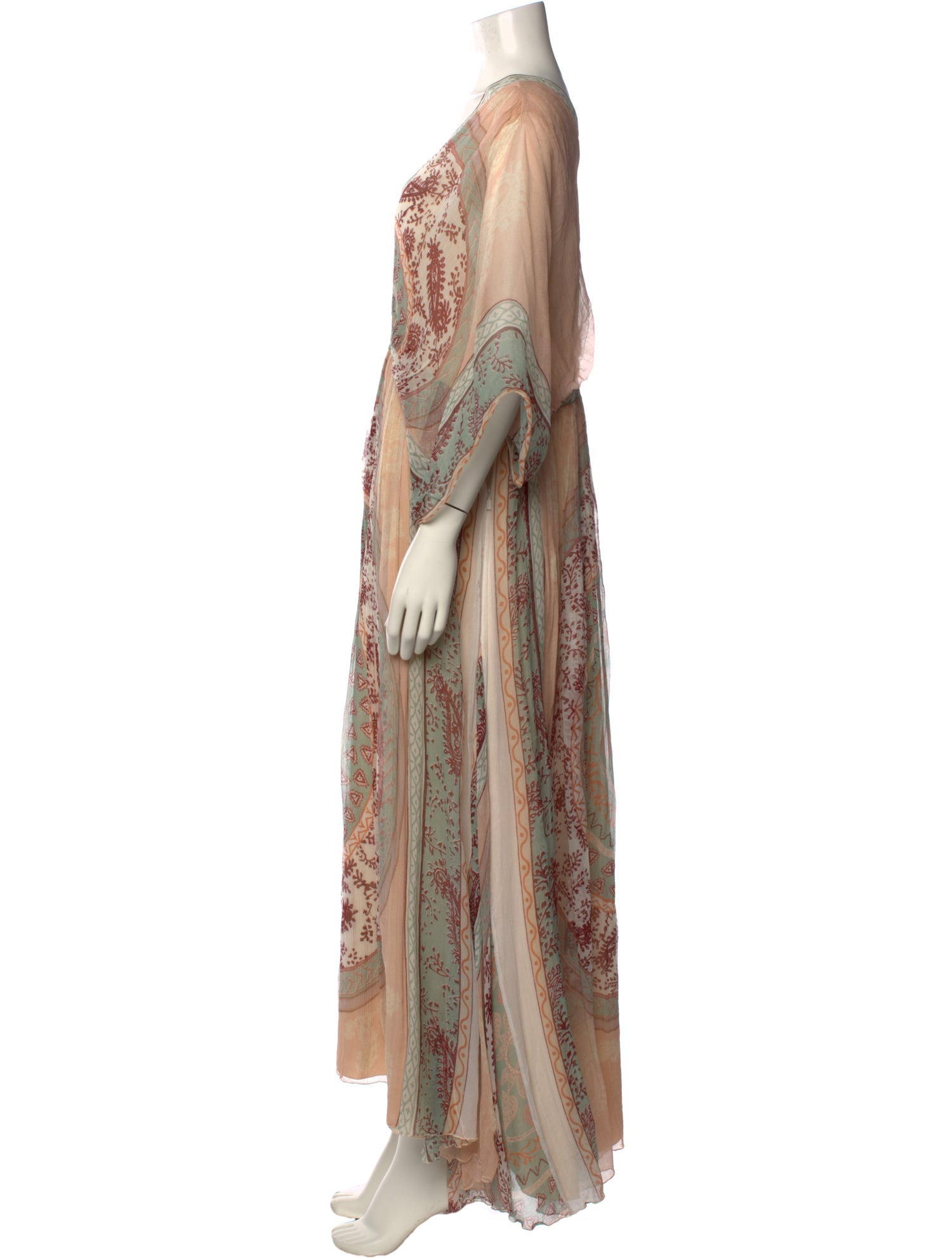 Chloé Silk Long Dress