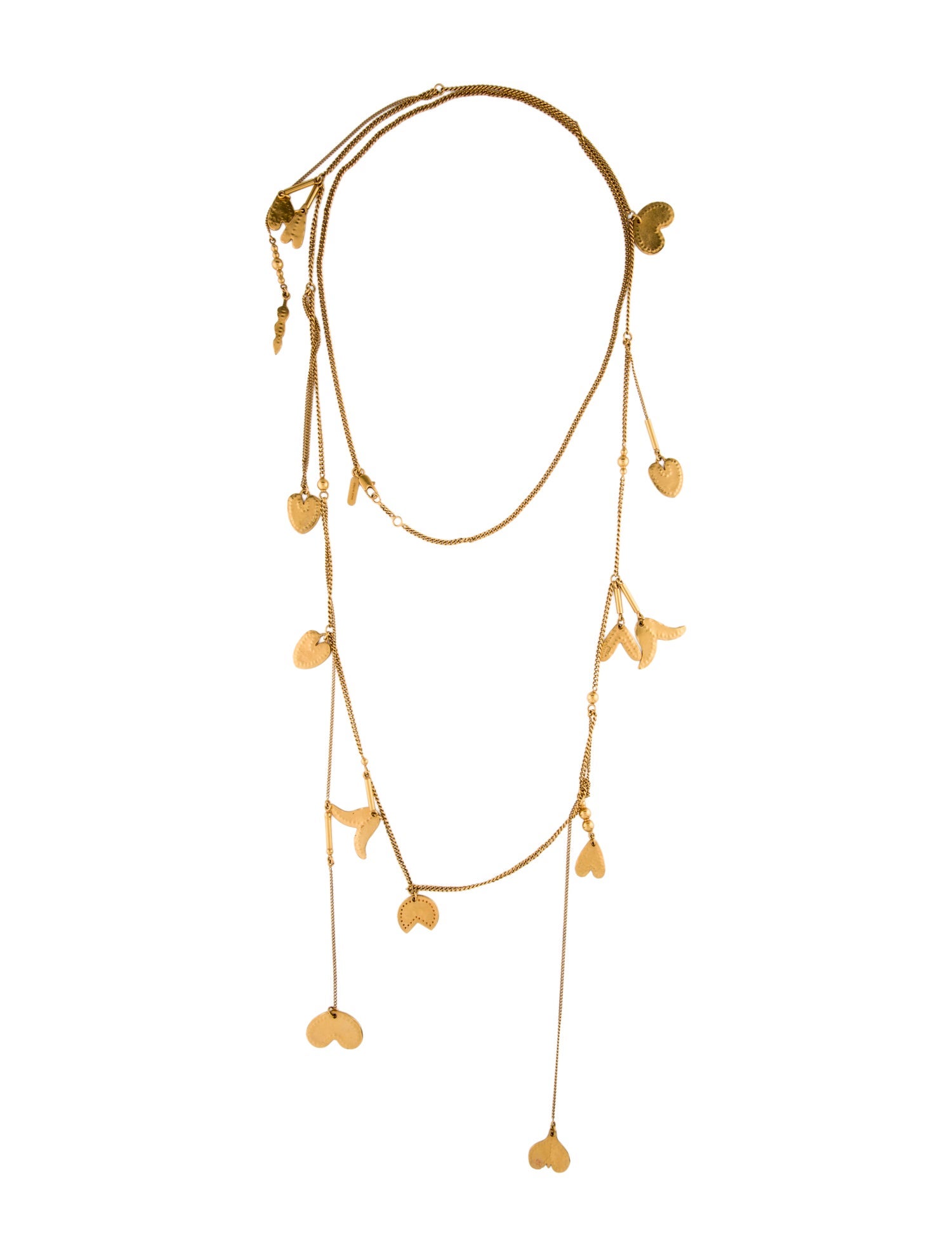 Chloé Station Chain Collar Necklace
