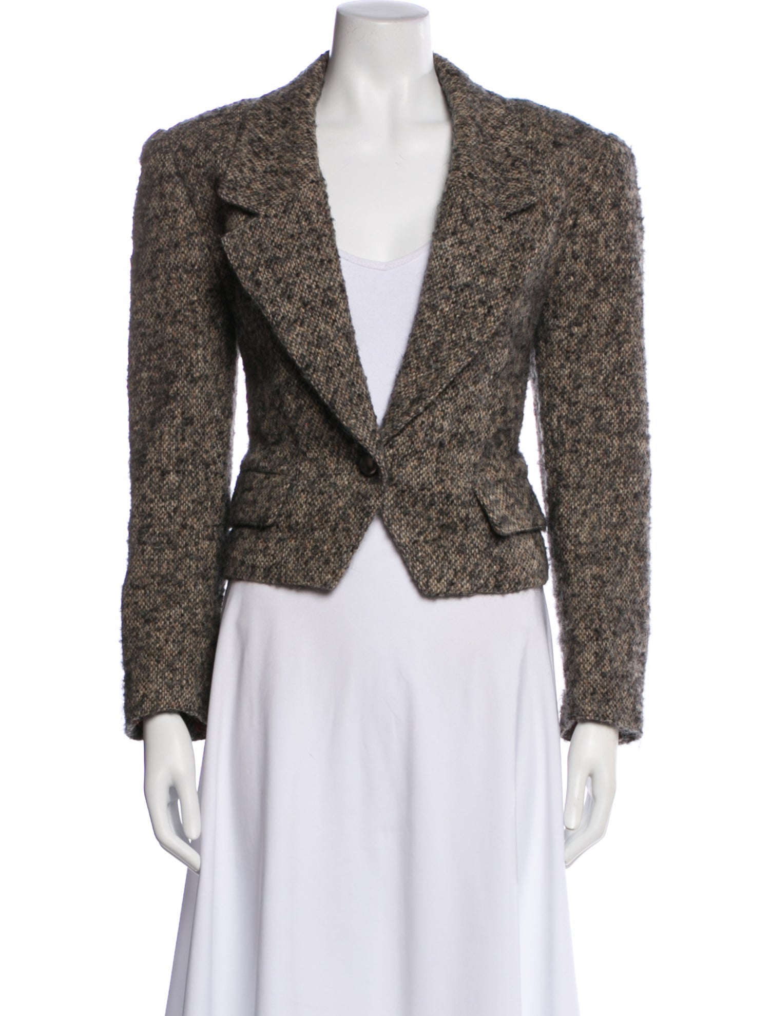 Chloé Wool Printed Blazer