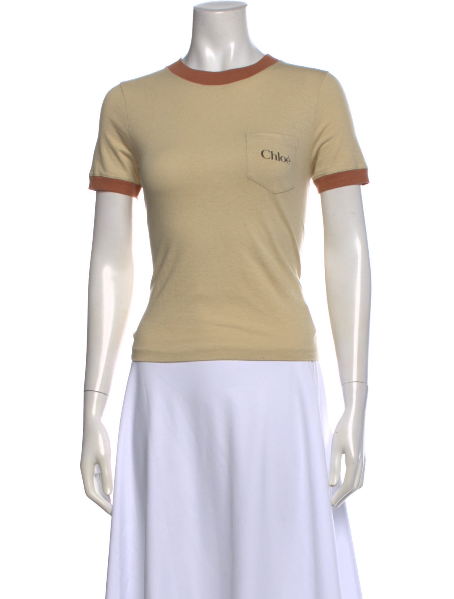 Chloé Crew Neck Short Sleeve T-Shirt