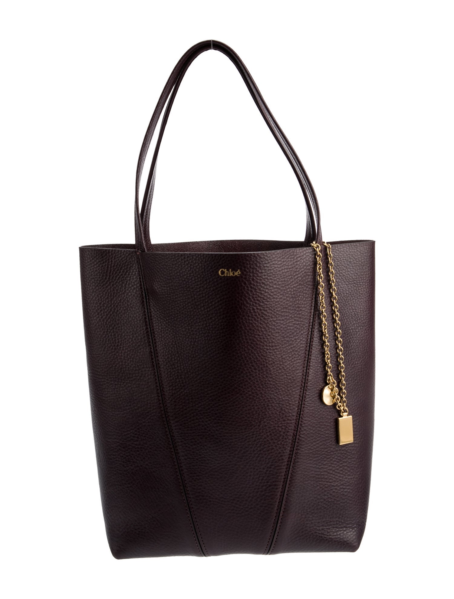 Chloé Leather Spin Tote Medium 2025