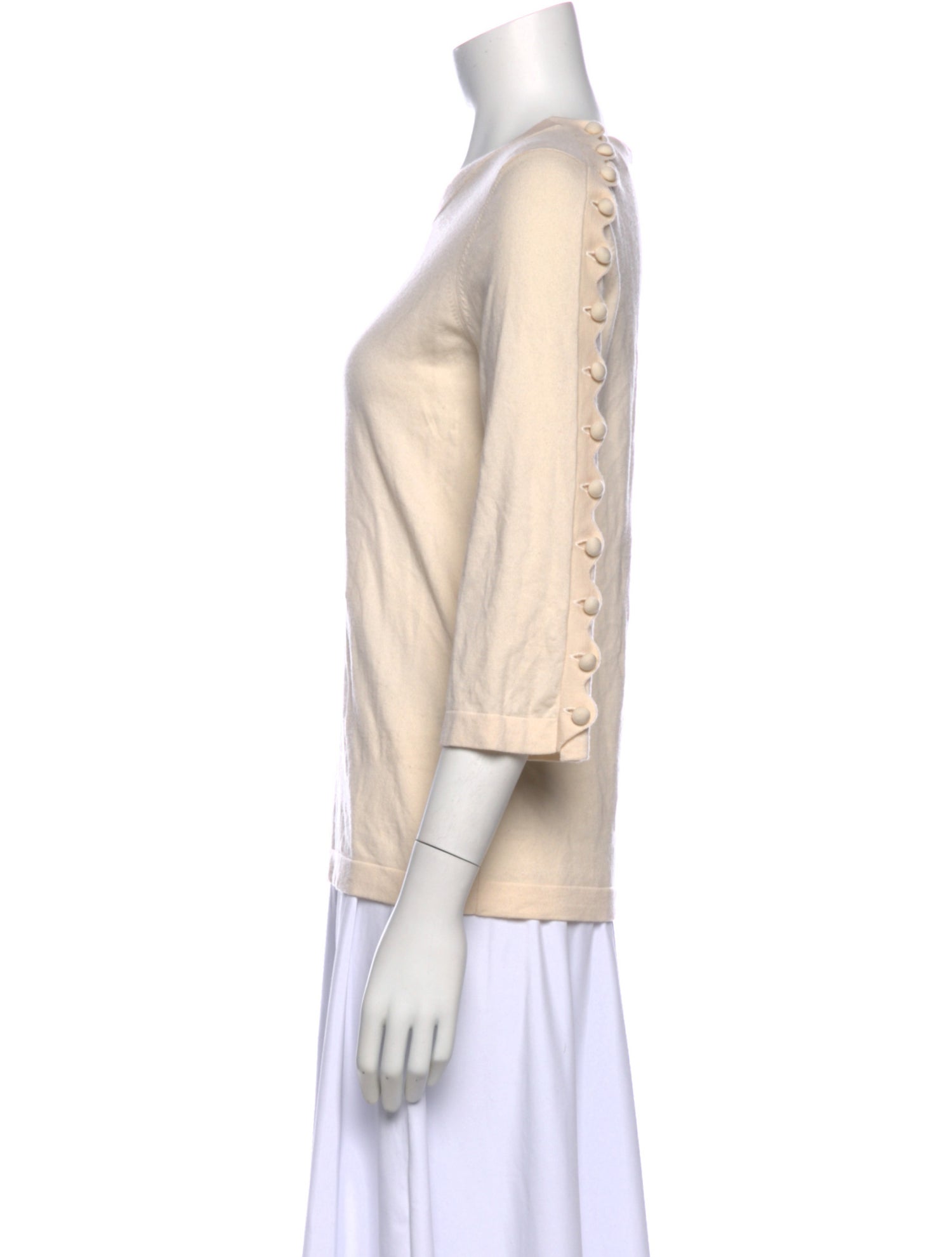 Chloé Wool Crew Neck Top