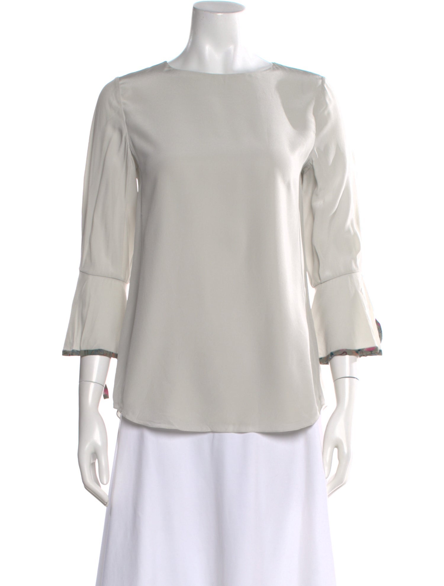 Chloé Silk Crew Neck Blouse w/ Tags