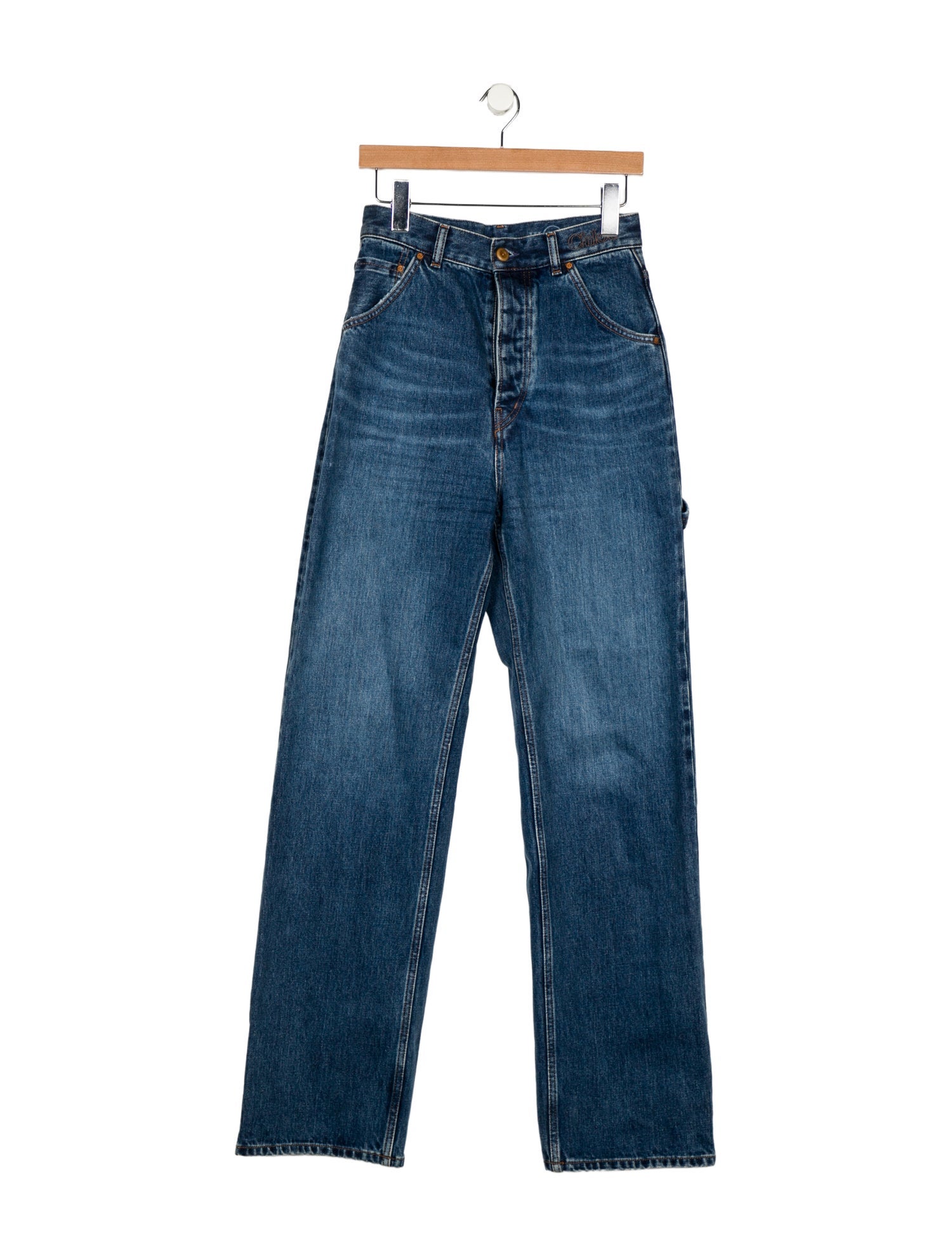 Chloé High-Rise Wide Leg Jeans