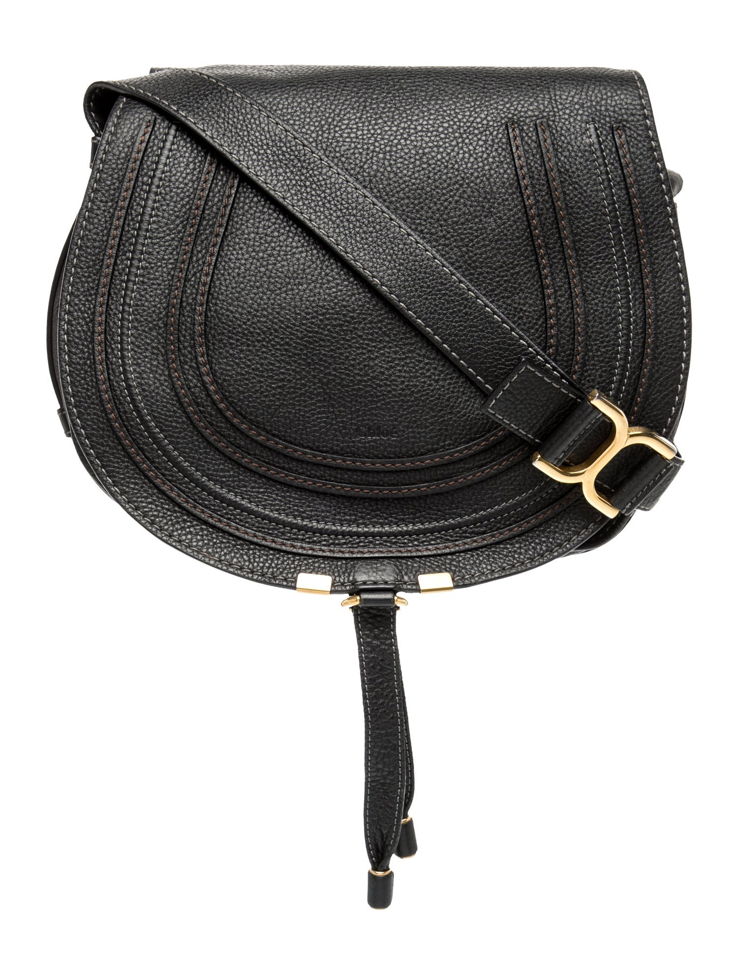 Chloé Leather Marcie Crossbody Medium