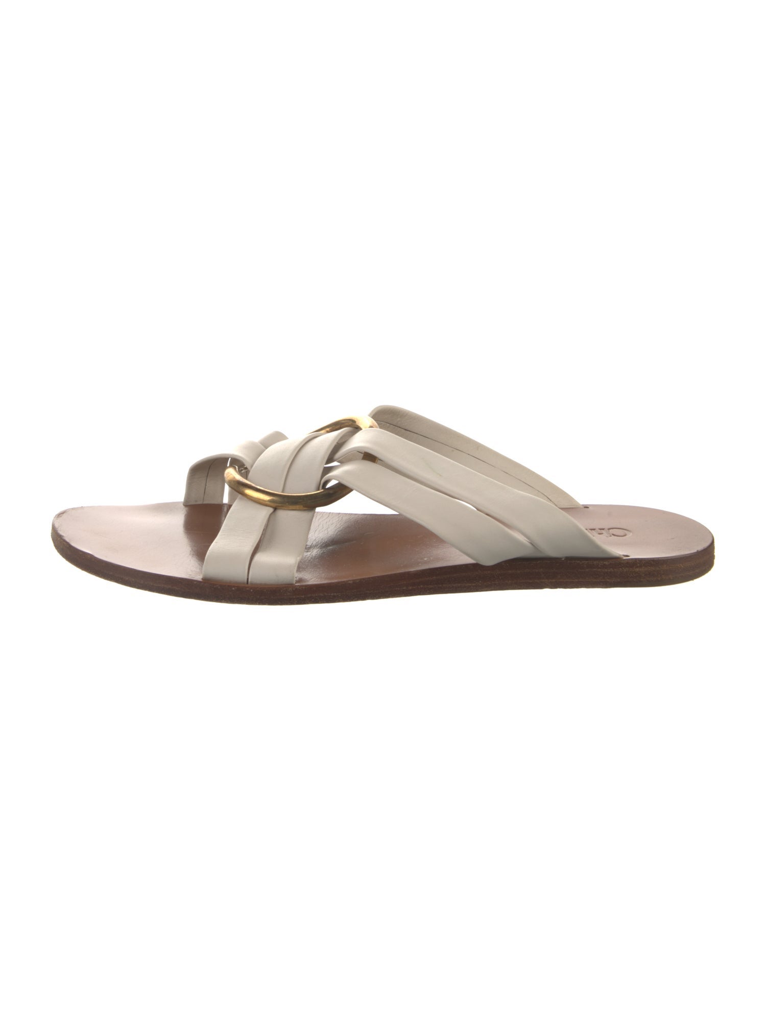Chloé Leather Slides