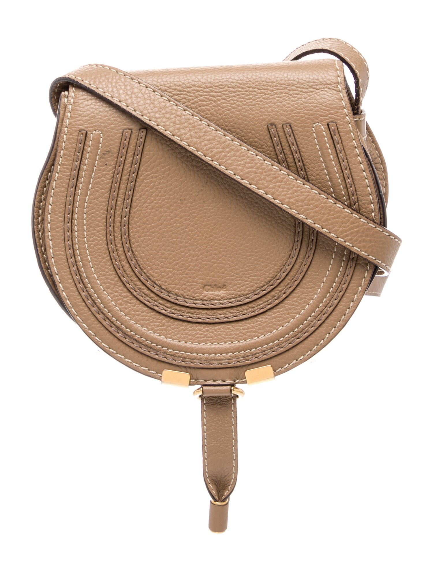 Chloé Leather Marcie Shoulder Bag Small