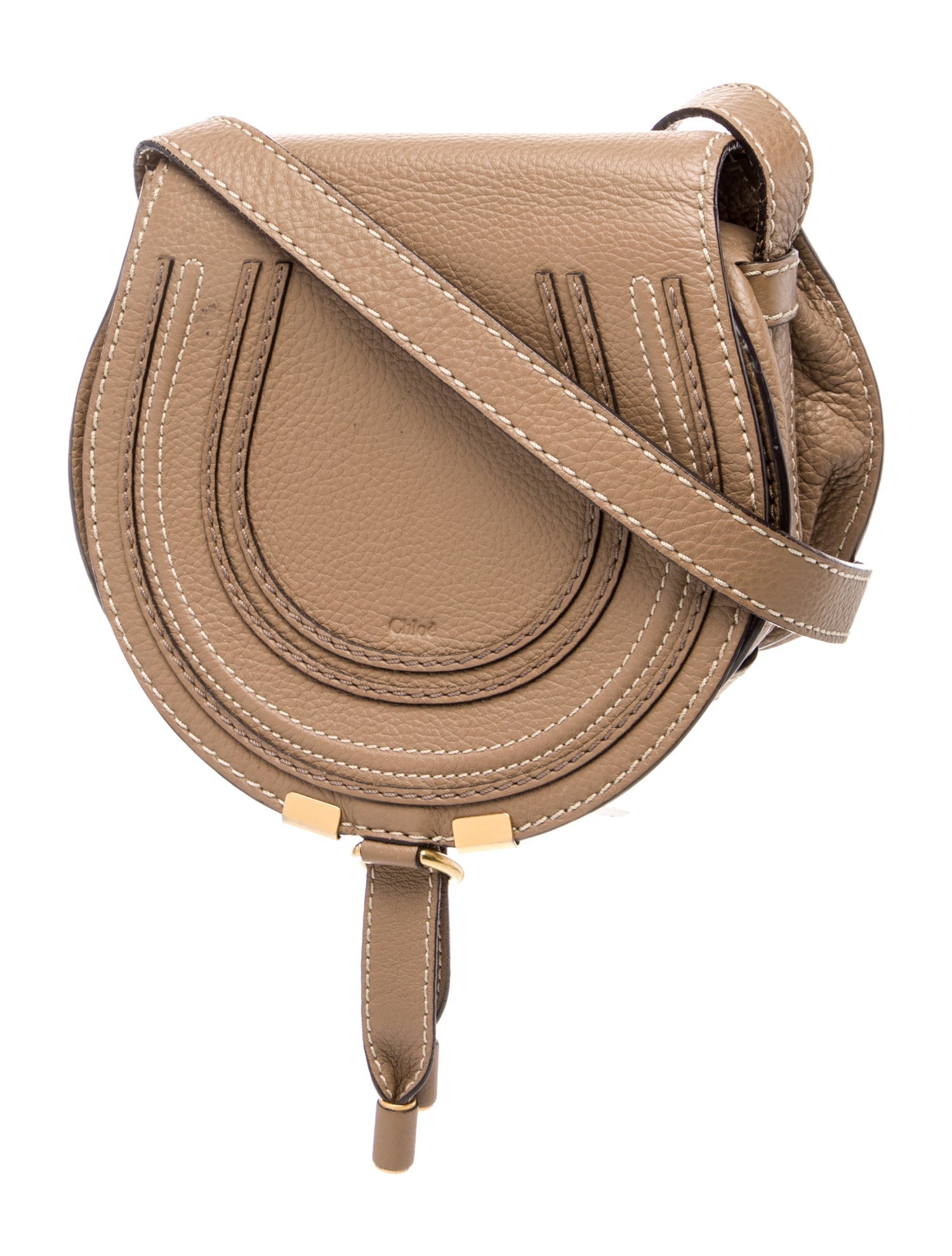 Chloé Leather Marcie Shoulder Bag Small