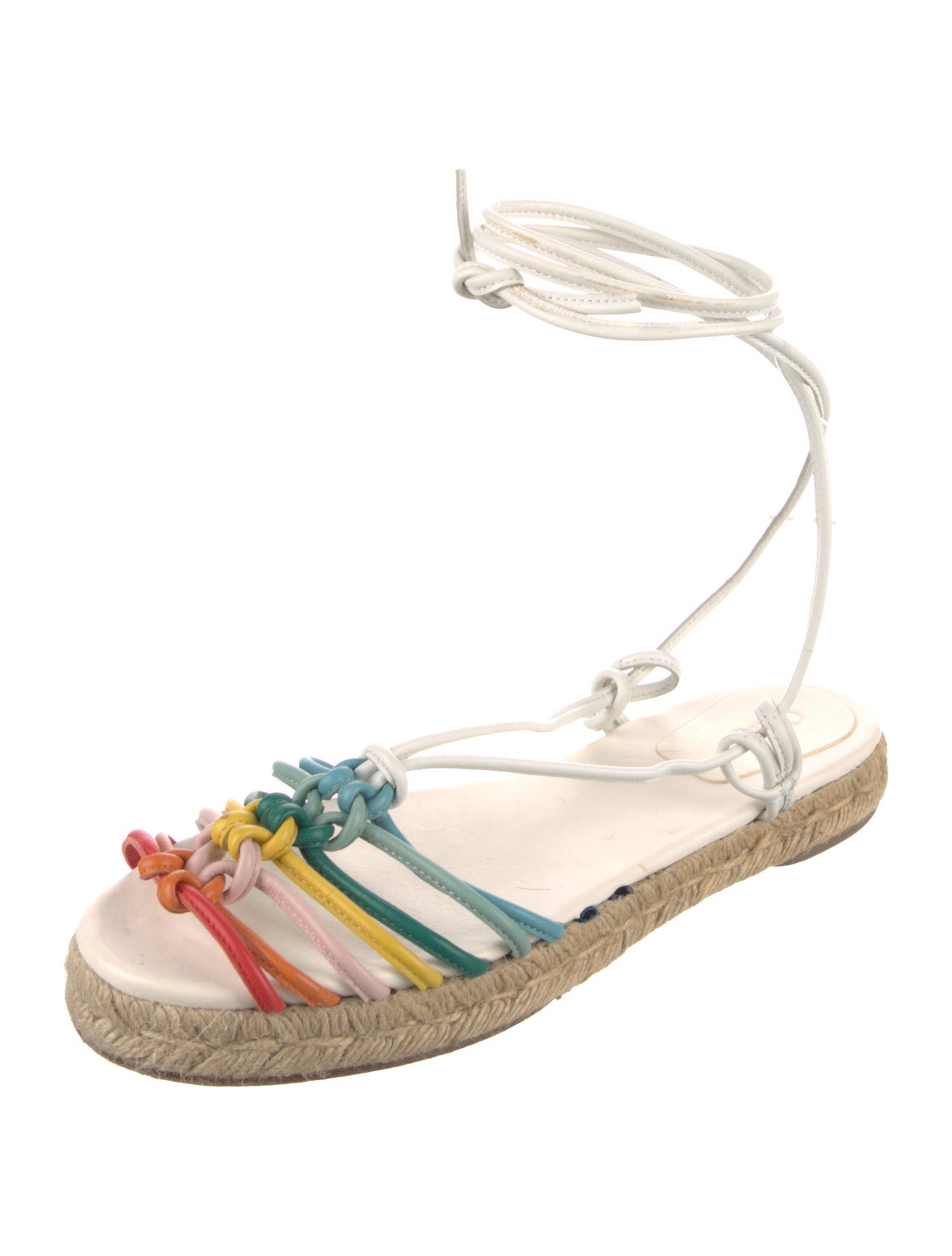 Chloé Leather Espadrilles