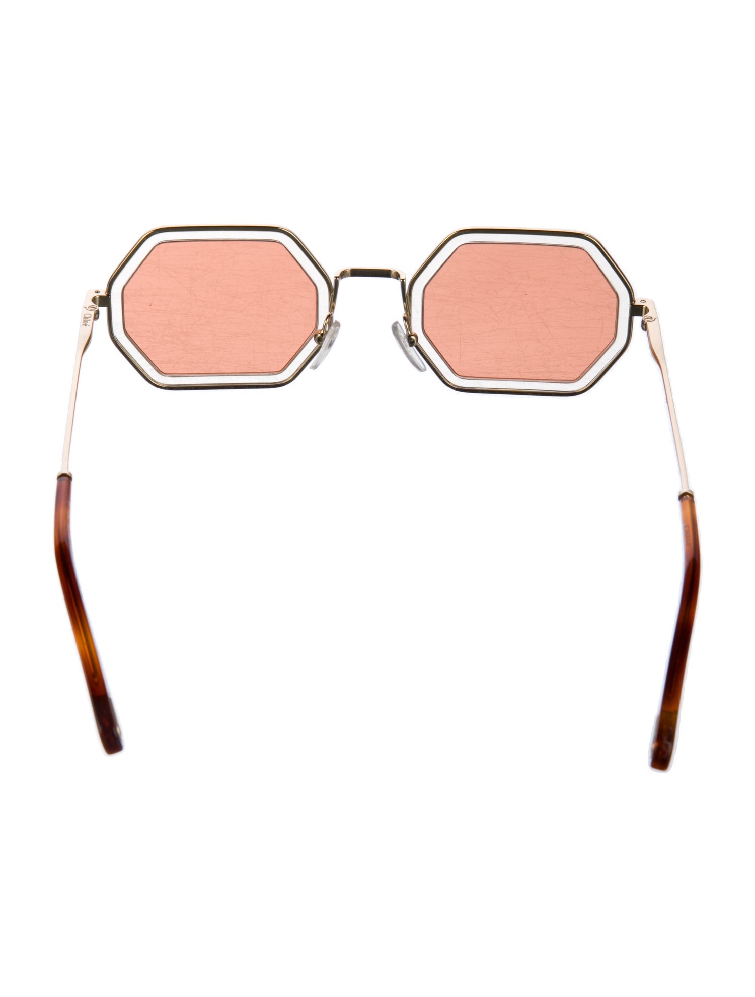 Chloé Square Tinted Sunglasses