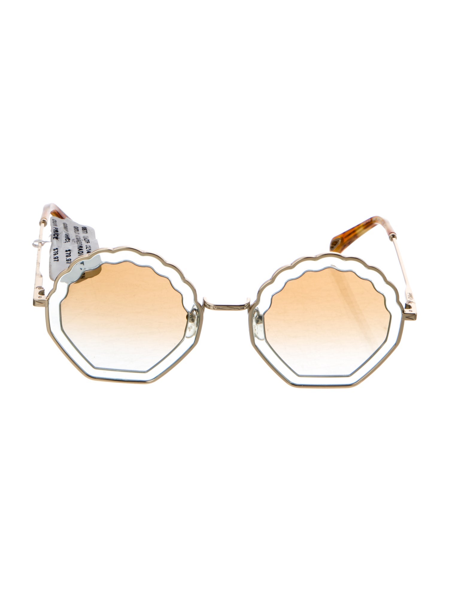Chloé Oversize Gradient Sunglasses