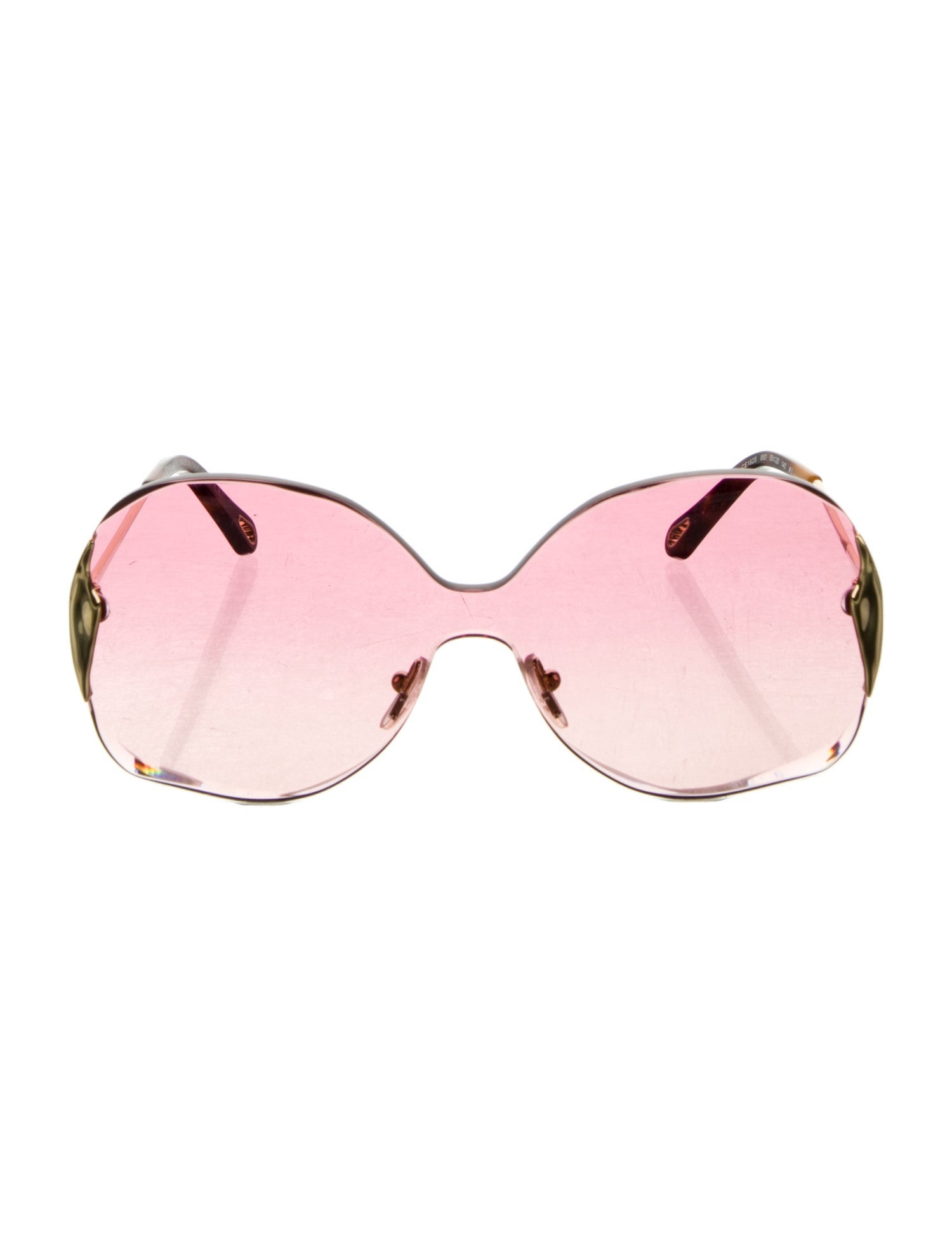 Chloé Oversize Gradient Sunglasses