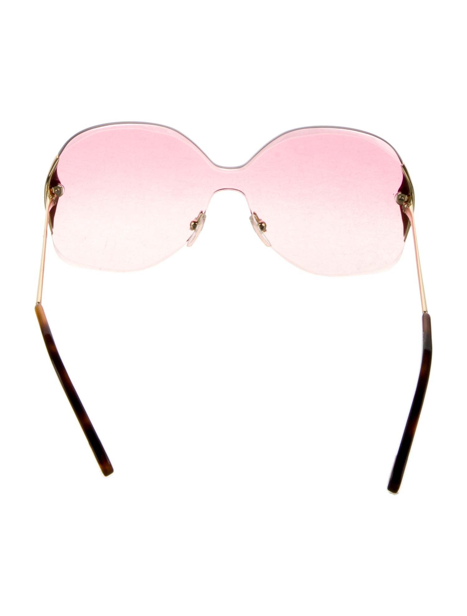 Chloé Oversize Gradient Sunglasses