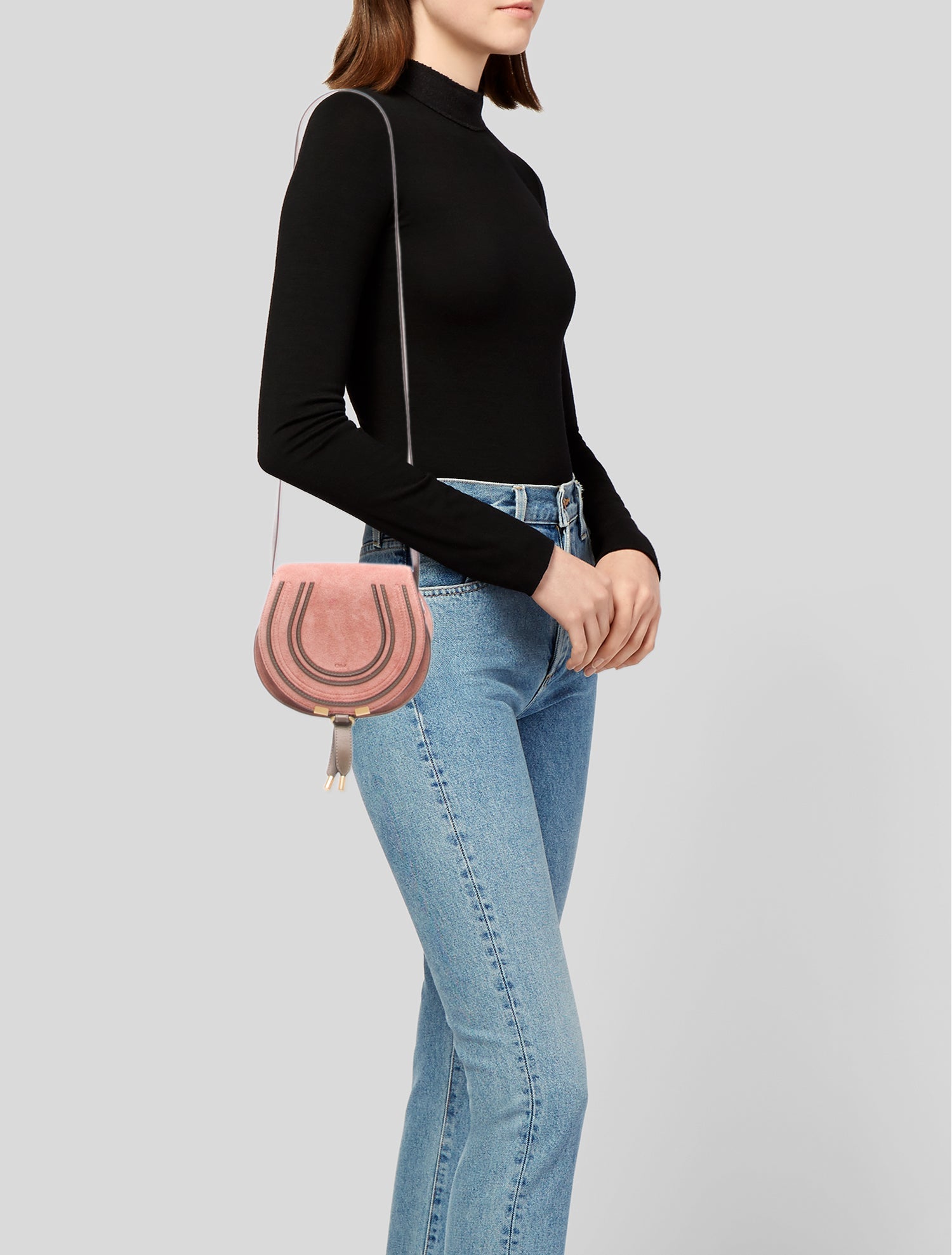 Chloé Suede Marcie Crossbody