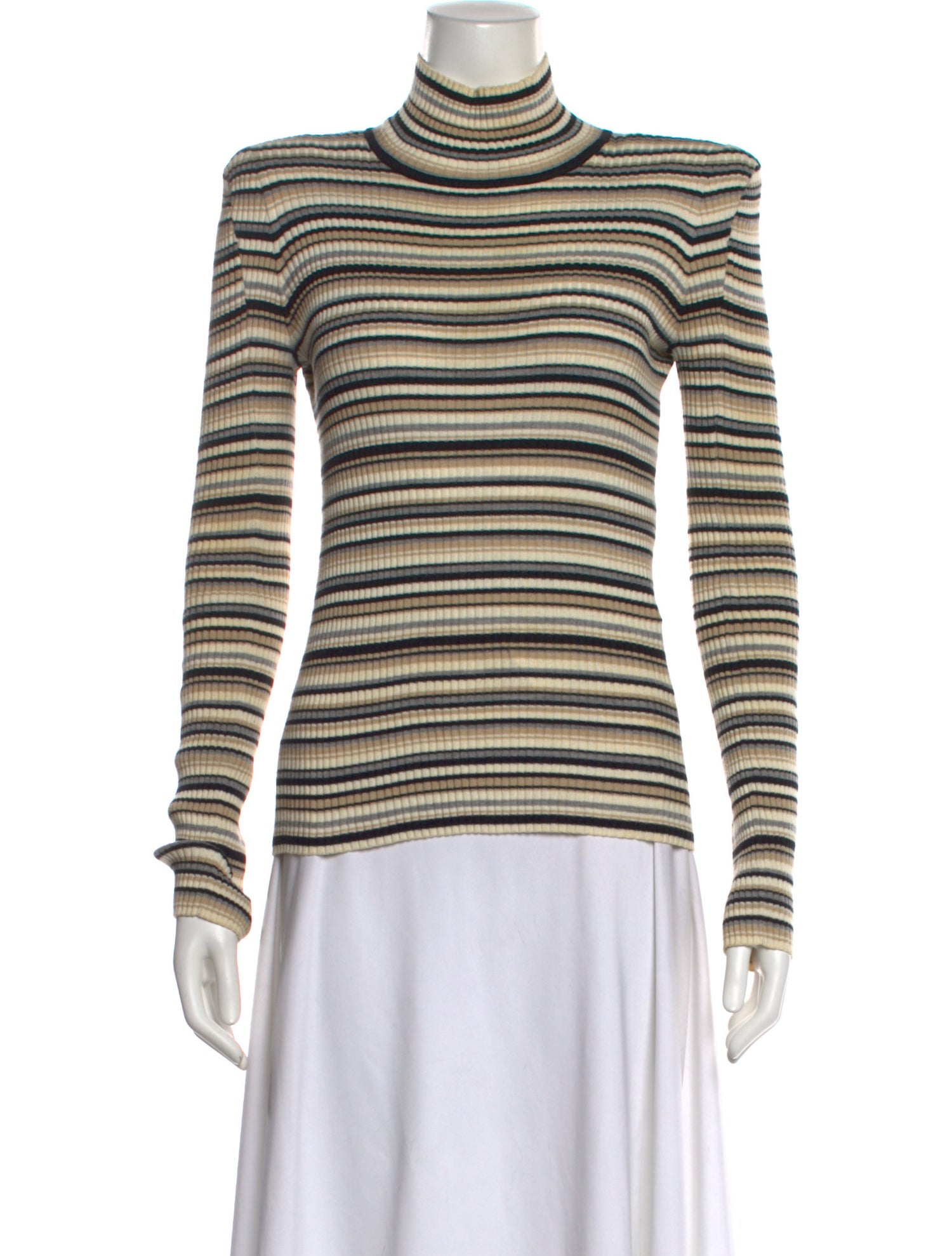 Chloé Striped Turtleneck Top