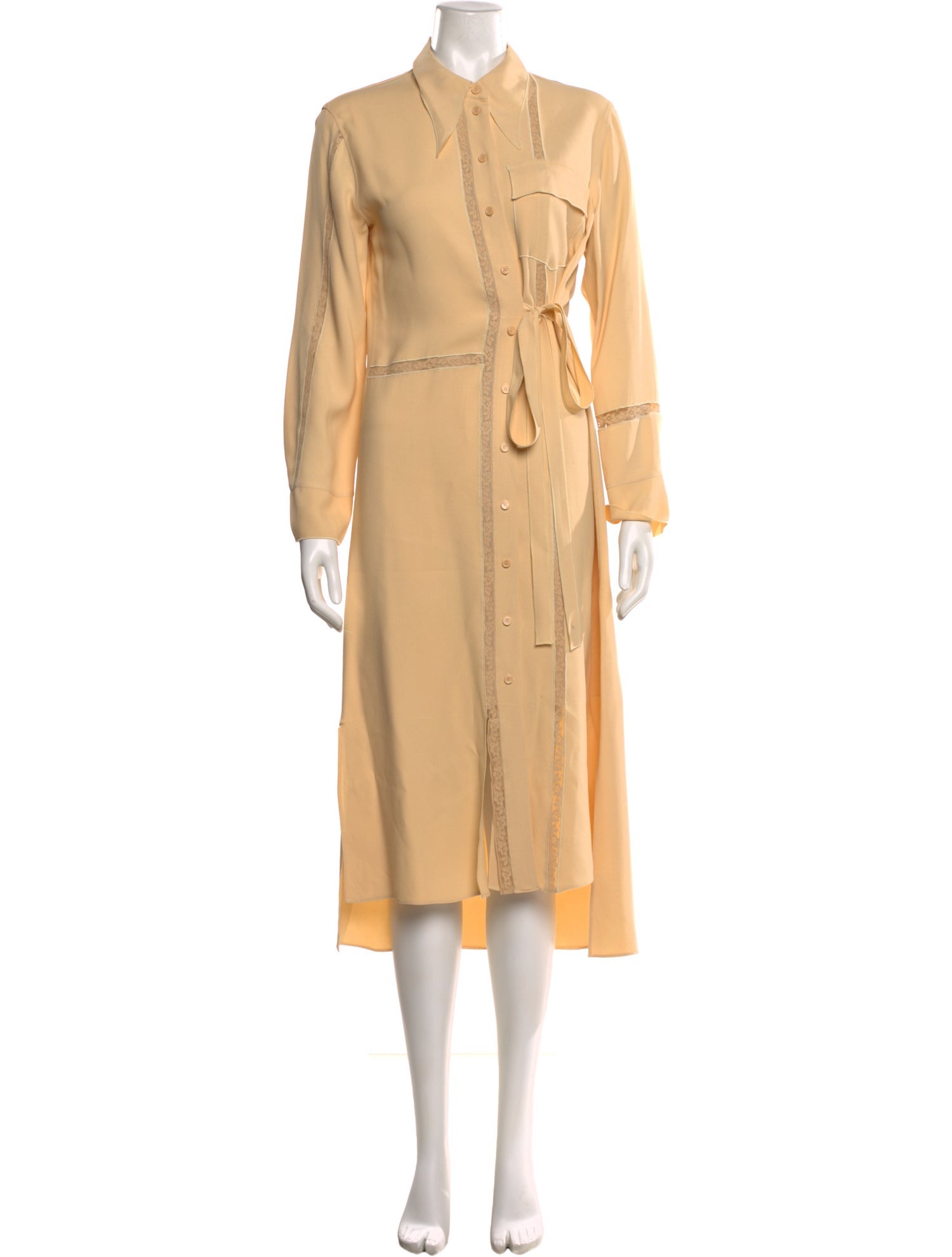 Chloé Silk Midi Length Dress