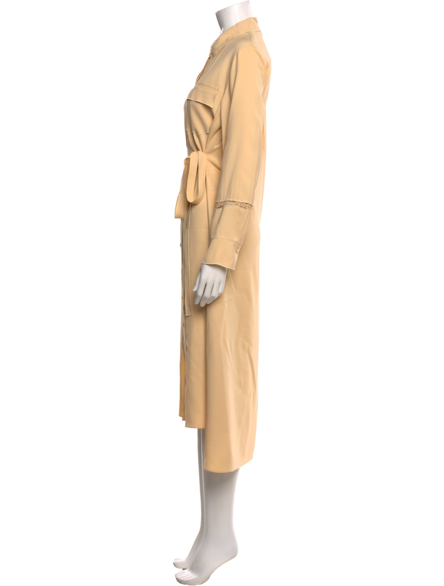 Chloé Silk Midi Length Dress