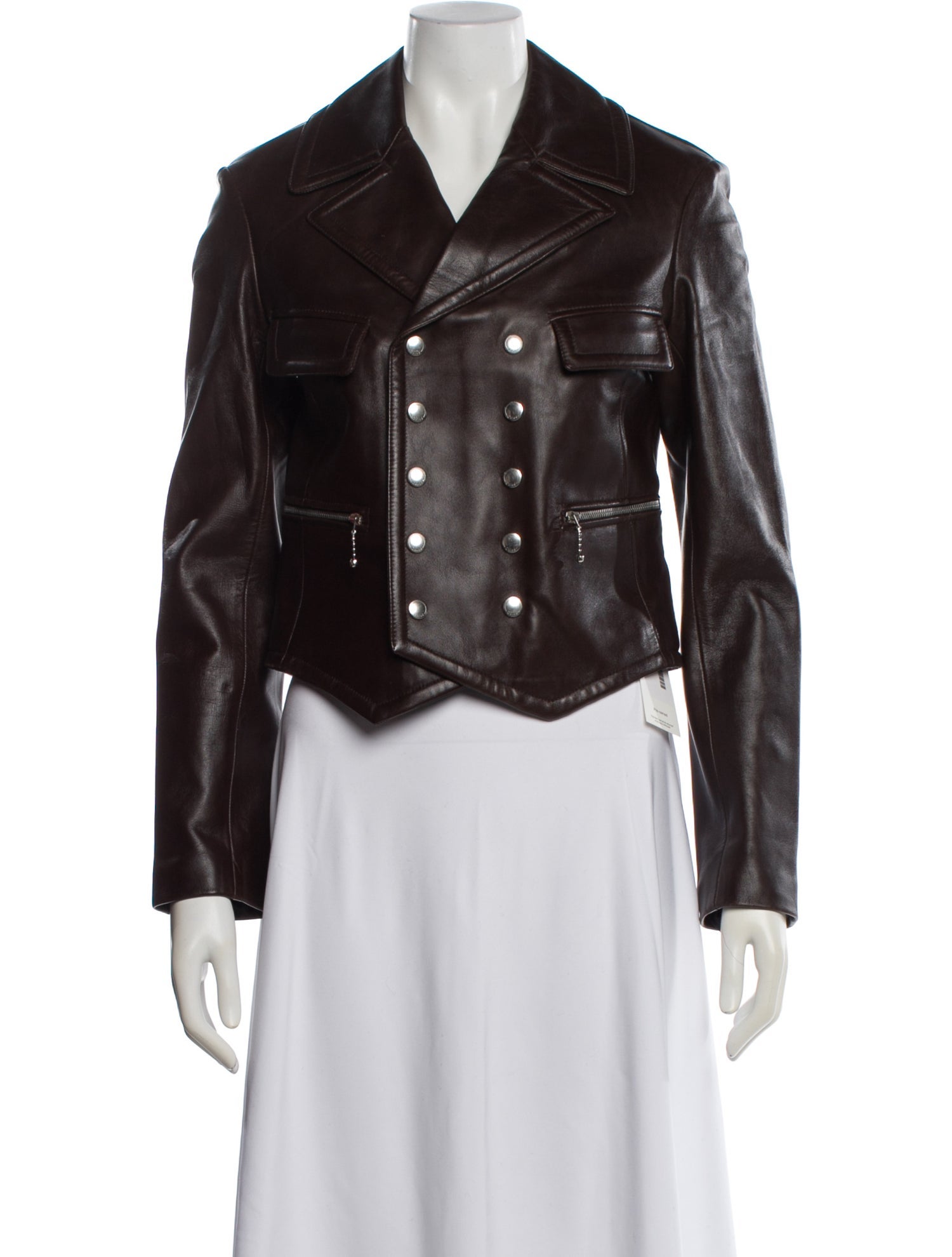 Chloé Leather Biker Jacket