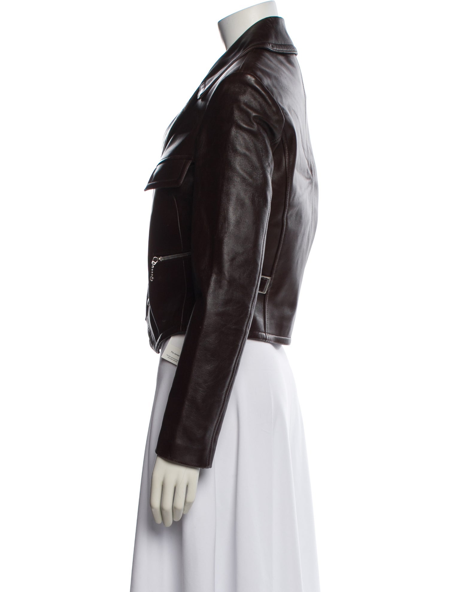 Chloé Leather Biker Jacket