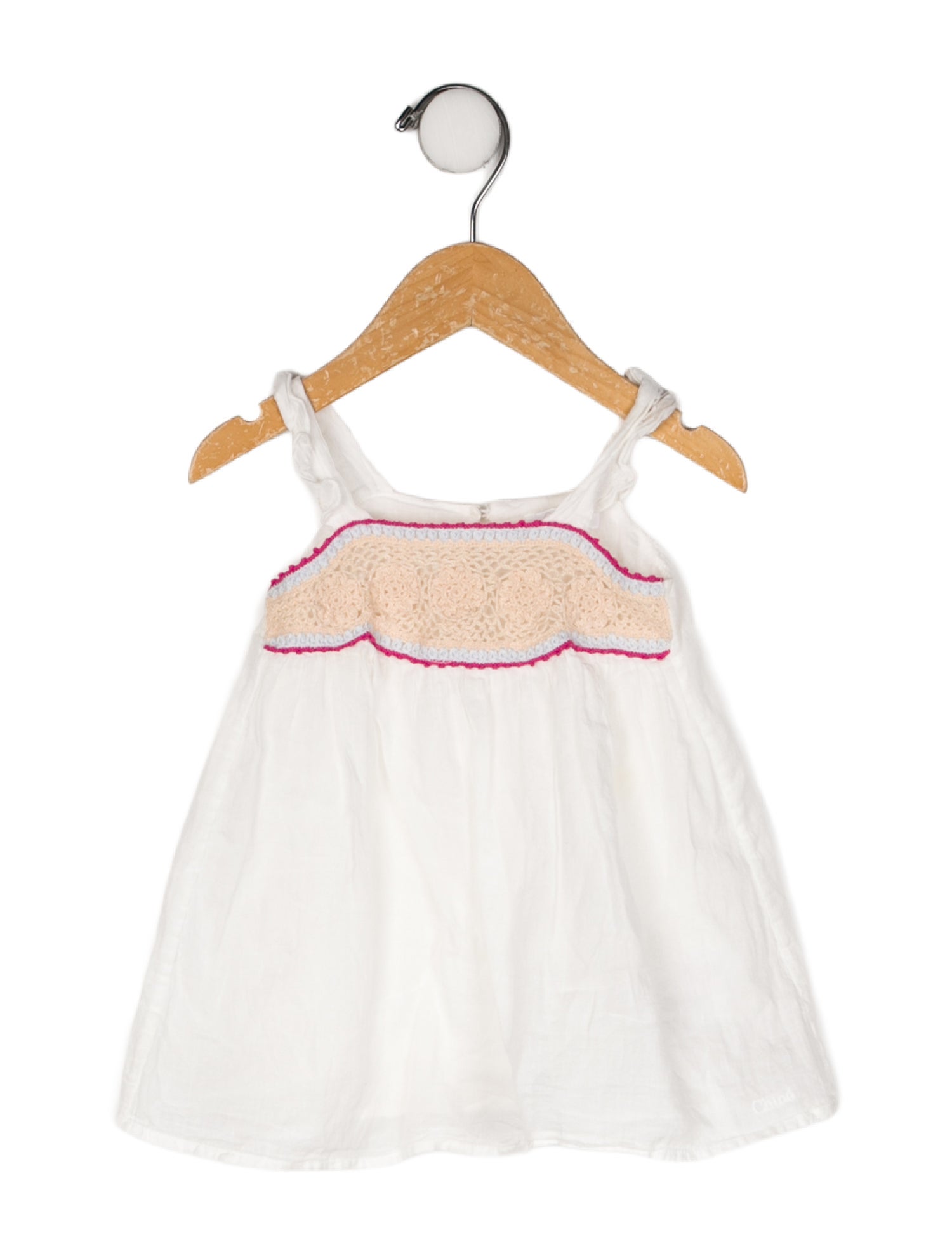 Chloé Embroidered Sleeveless Top