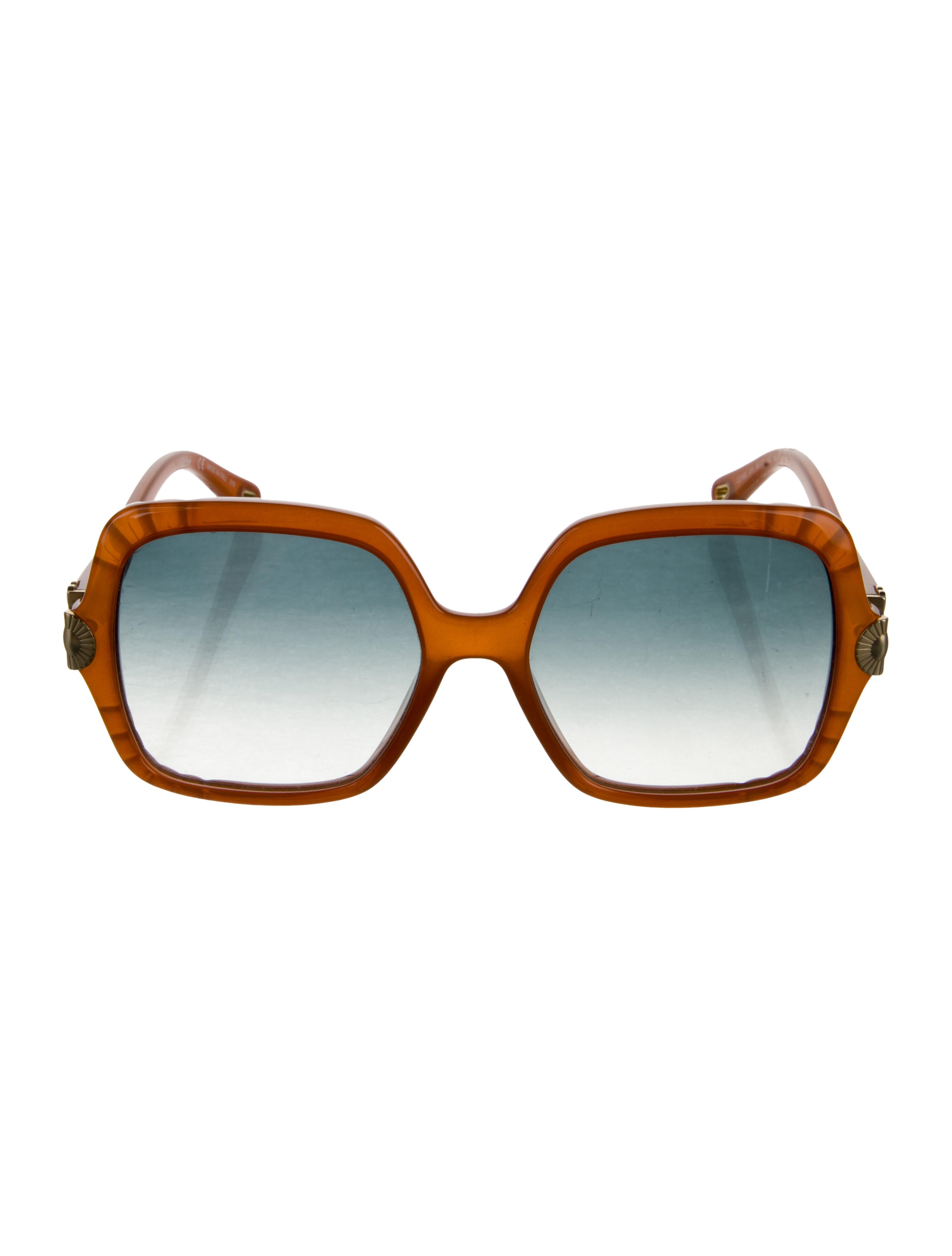 Chloé Oversize Gradient Sunglasses