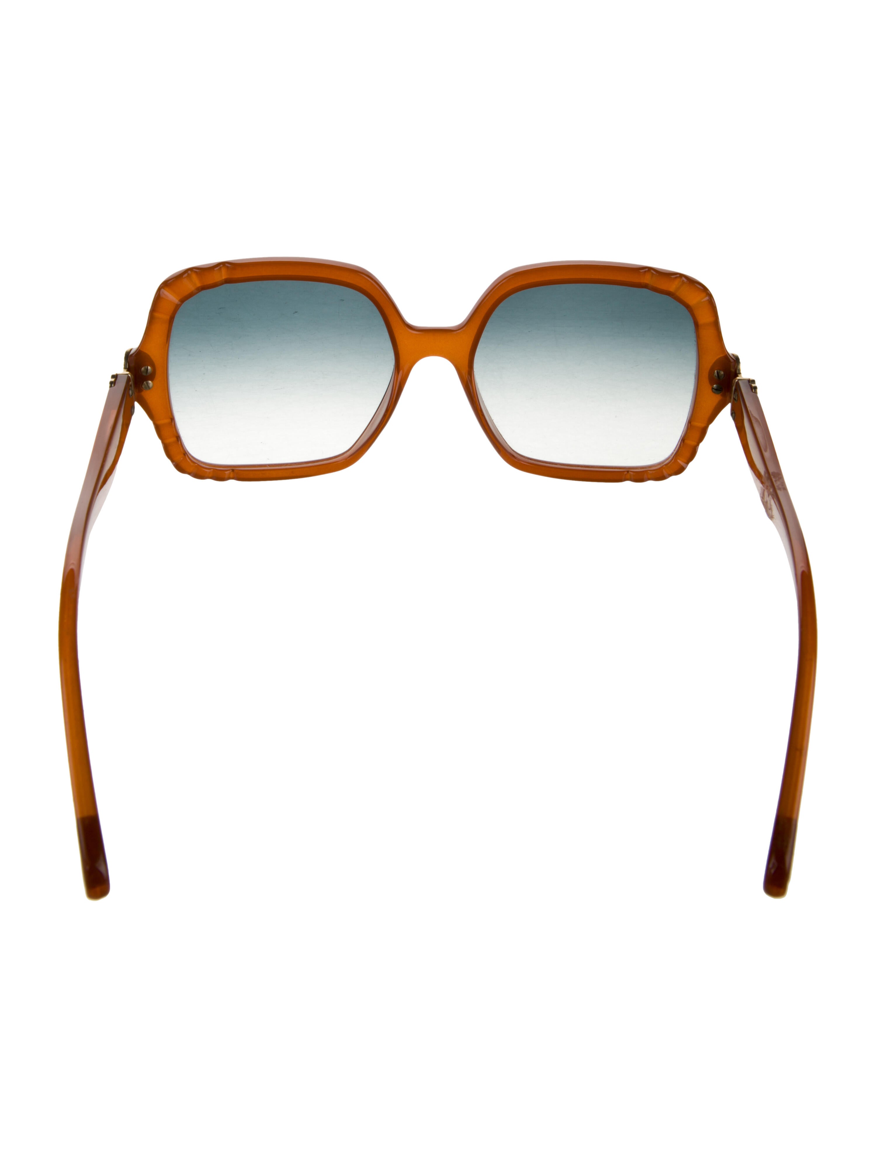 Chloé Oversize Gradient Sunglasses