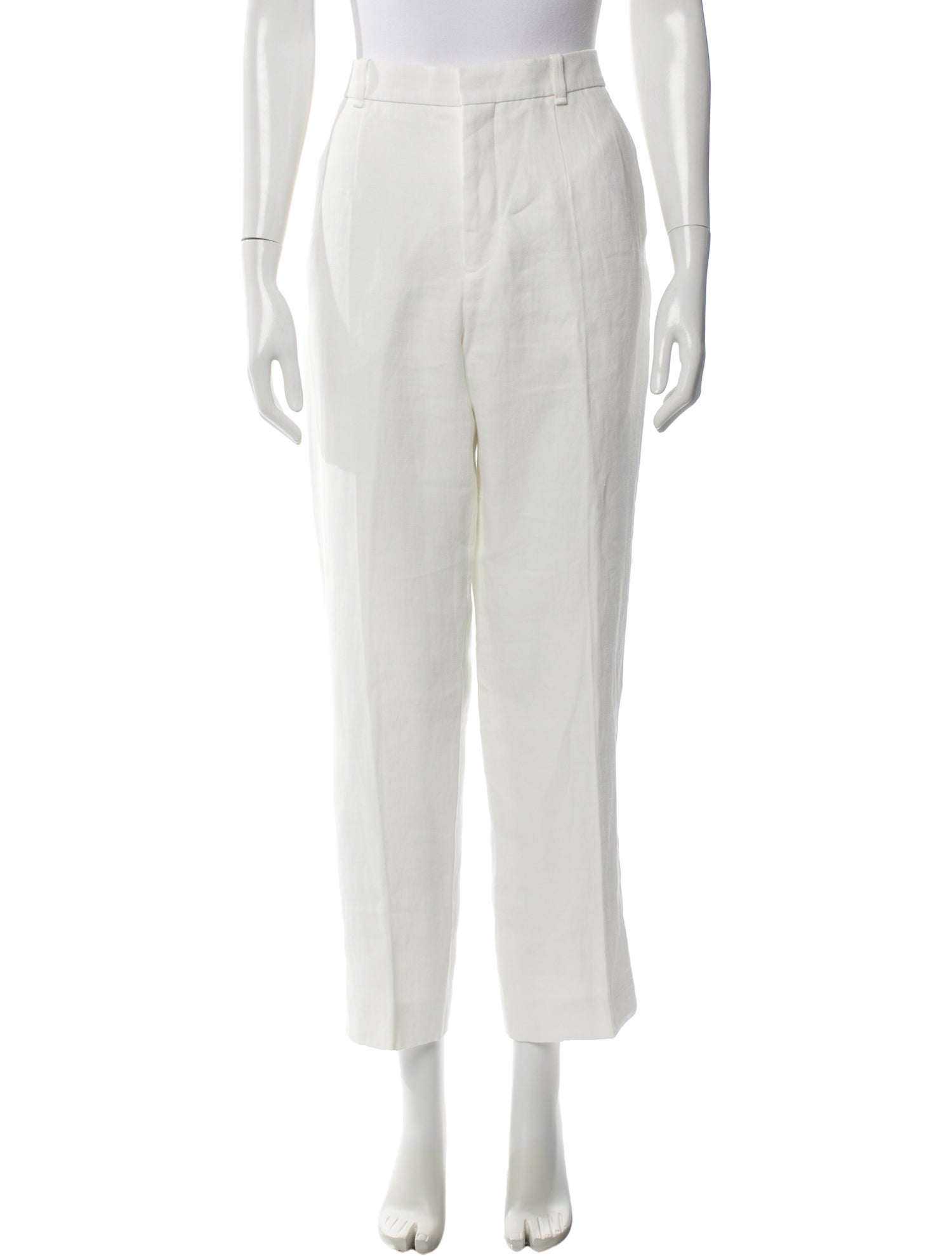 Chloé Linen Straight Leg Pants