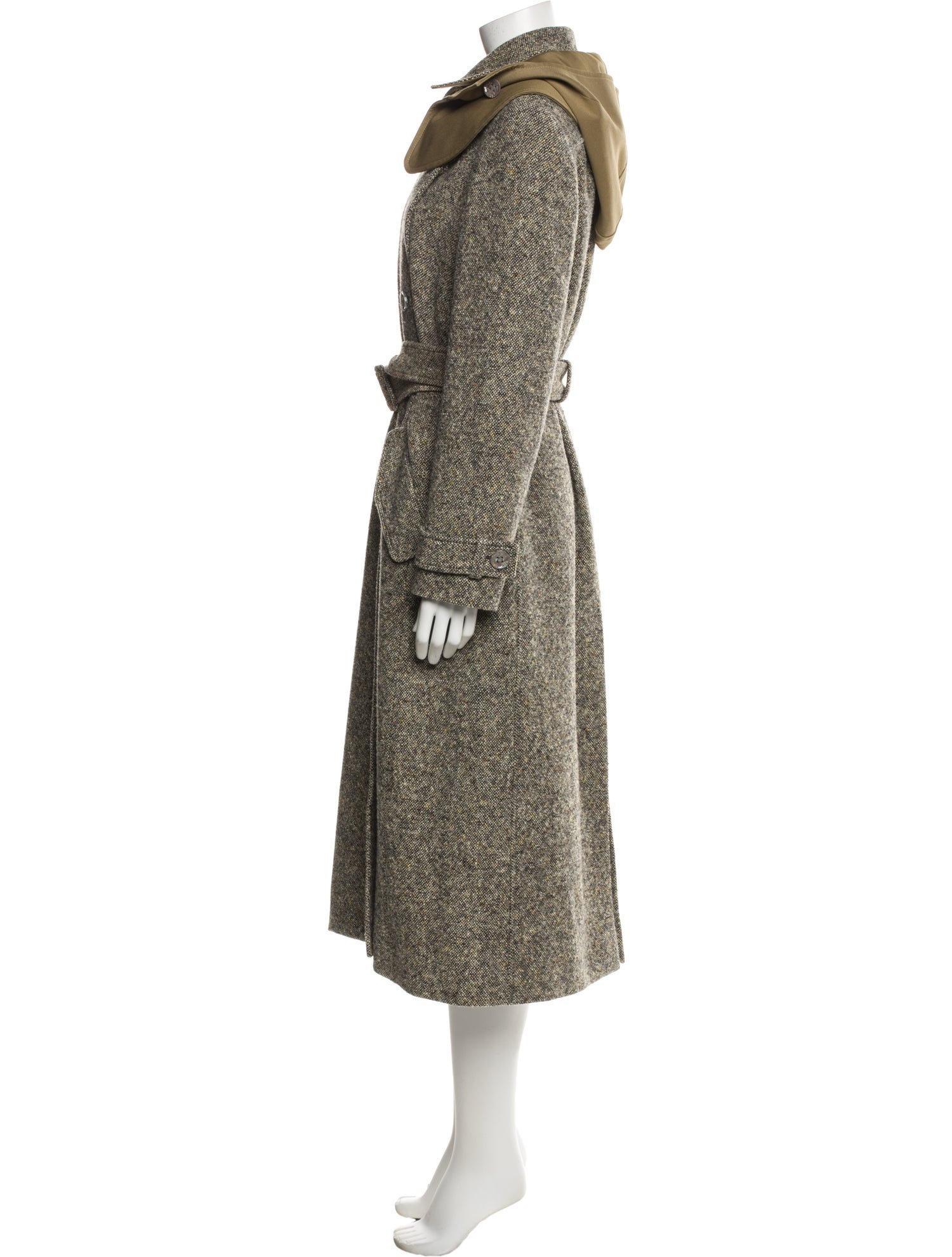 Chloé Wool Trench Coat