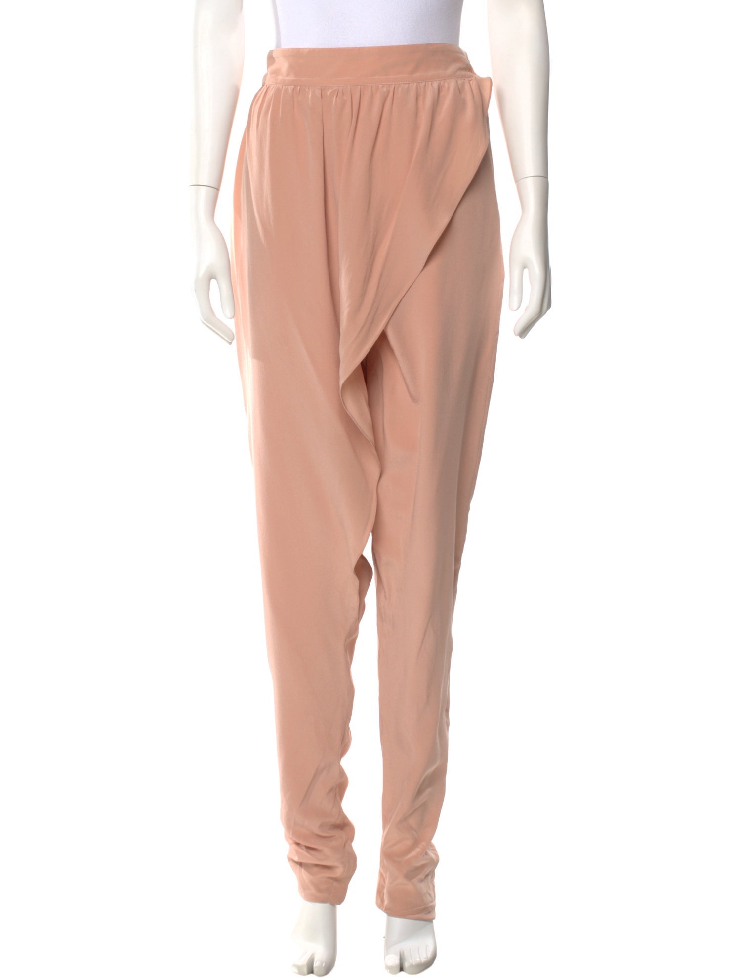 Chloé Silk Skinny Leg Pants