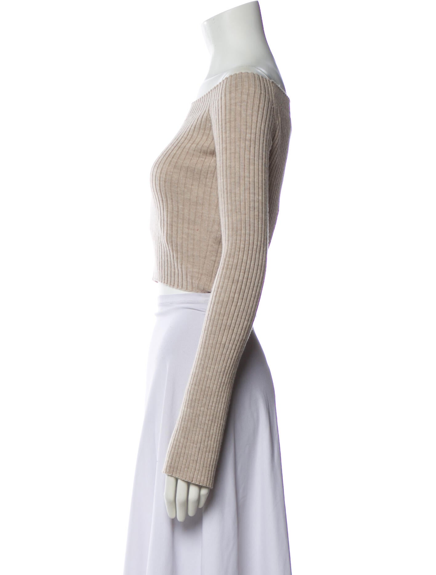 Chloé Wool Off-The-Shoulder Sweater