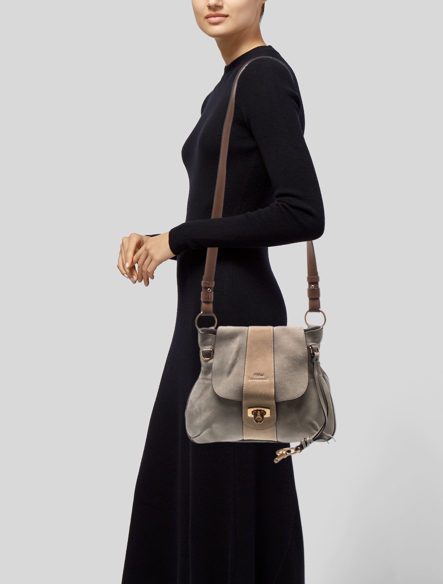 Chloé Suede Crossbody Bag