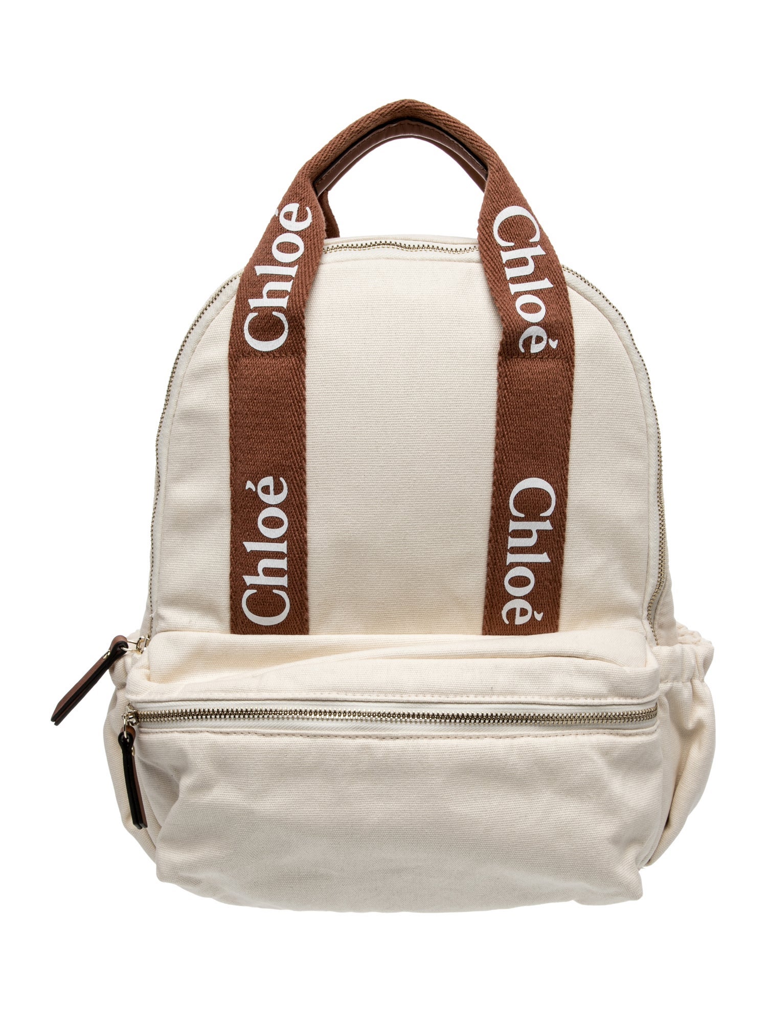 Chloé Leather Trim Diaper Bag