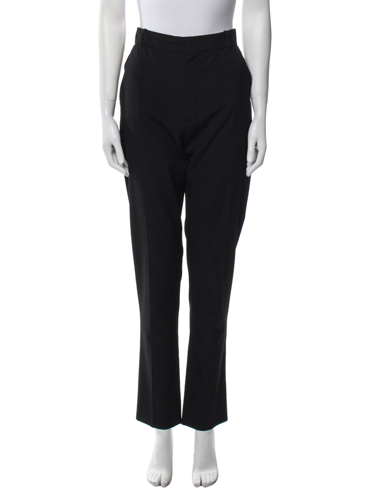 Chloé Virgin Wool Straight Leg Pants