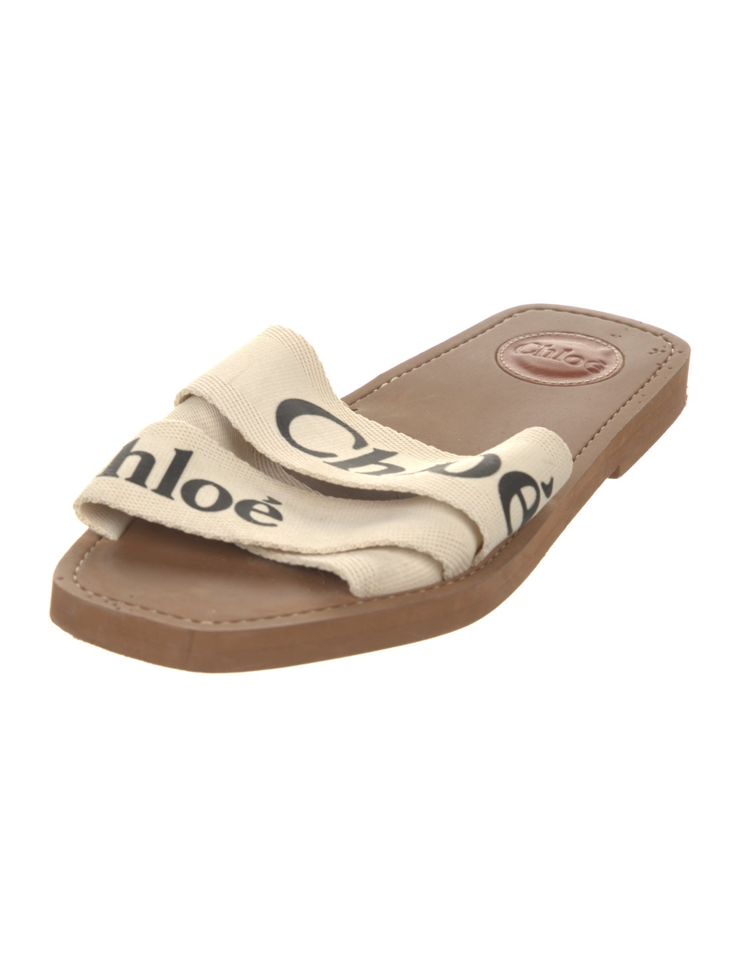 Chloé Printed Slippers