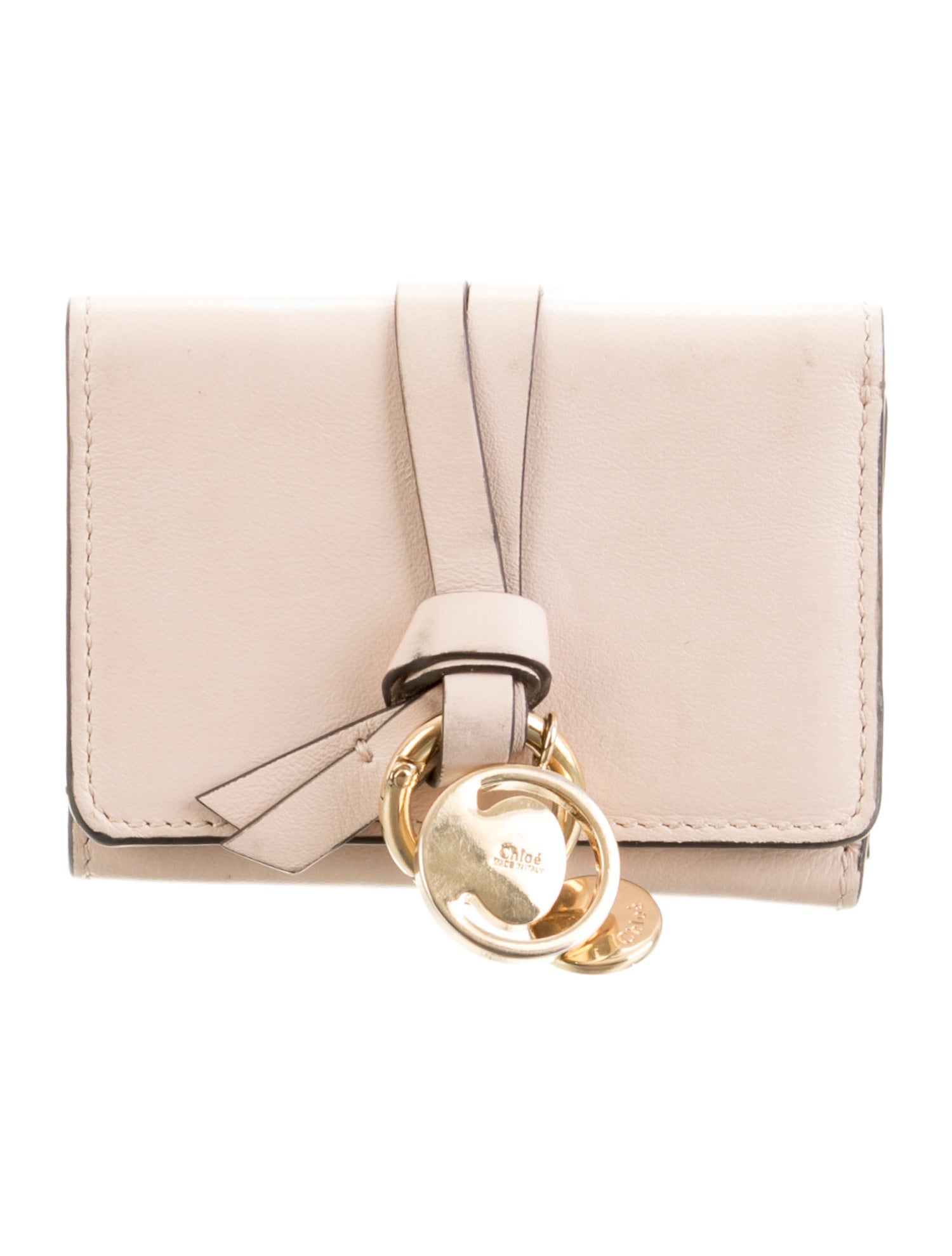 Chloé Leather Compact Wallet