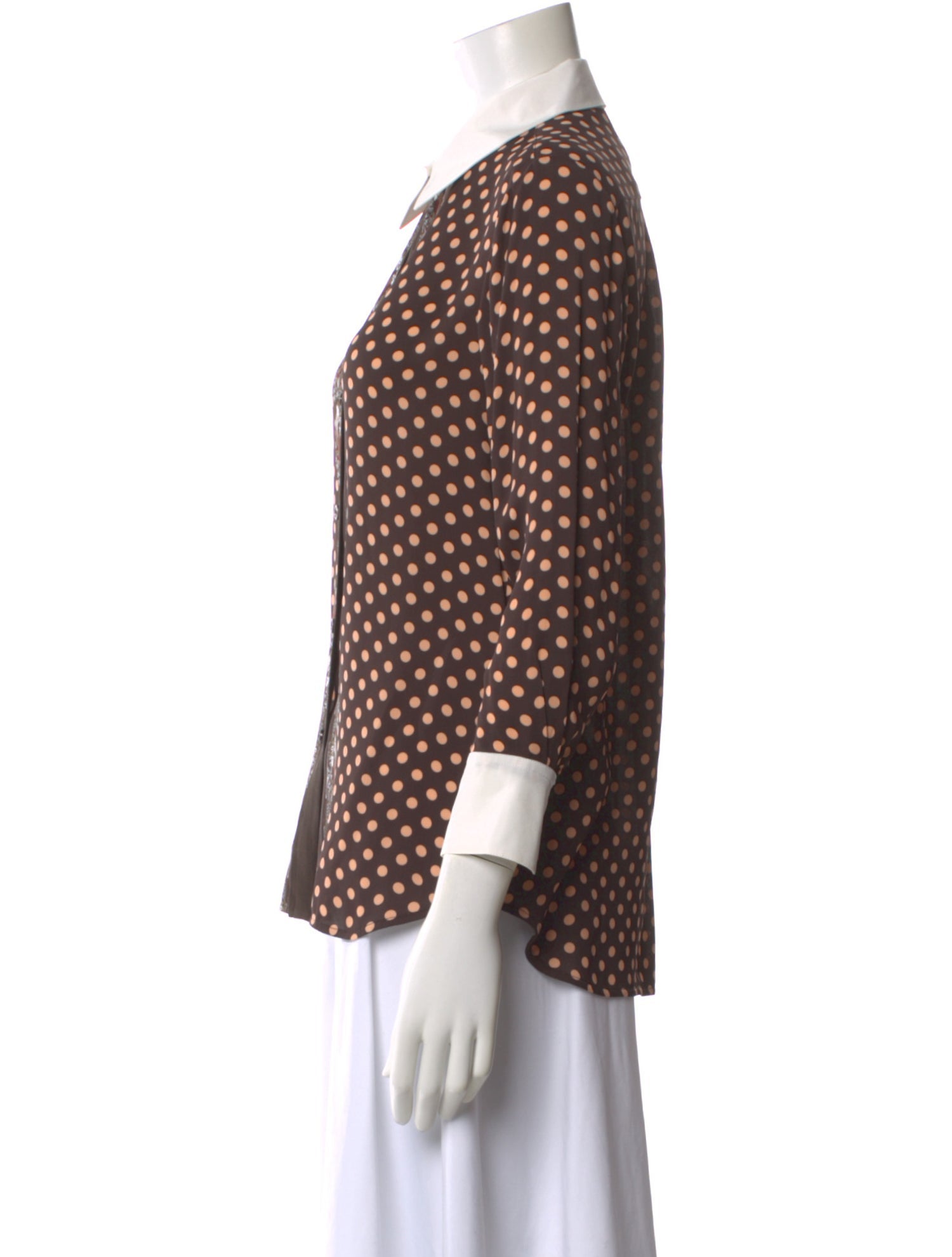 Chloé 2020 Polka Dot Print Blouse
