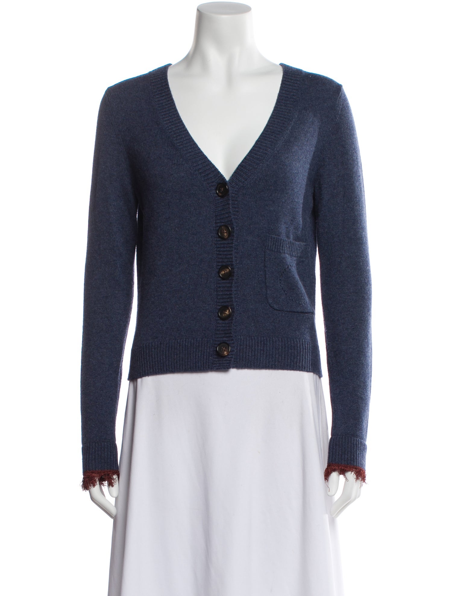 Chloé Cashmere V-Neck Sweater