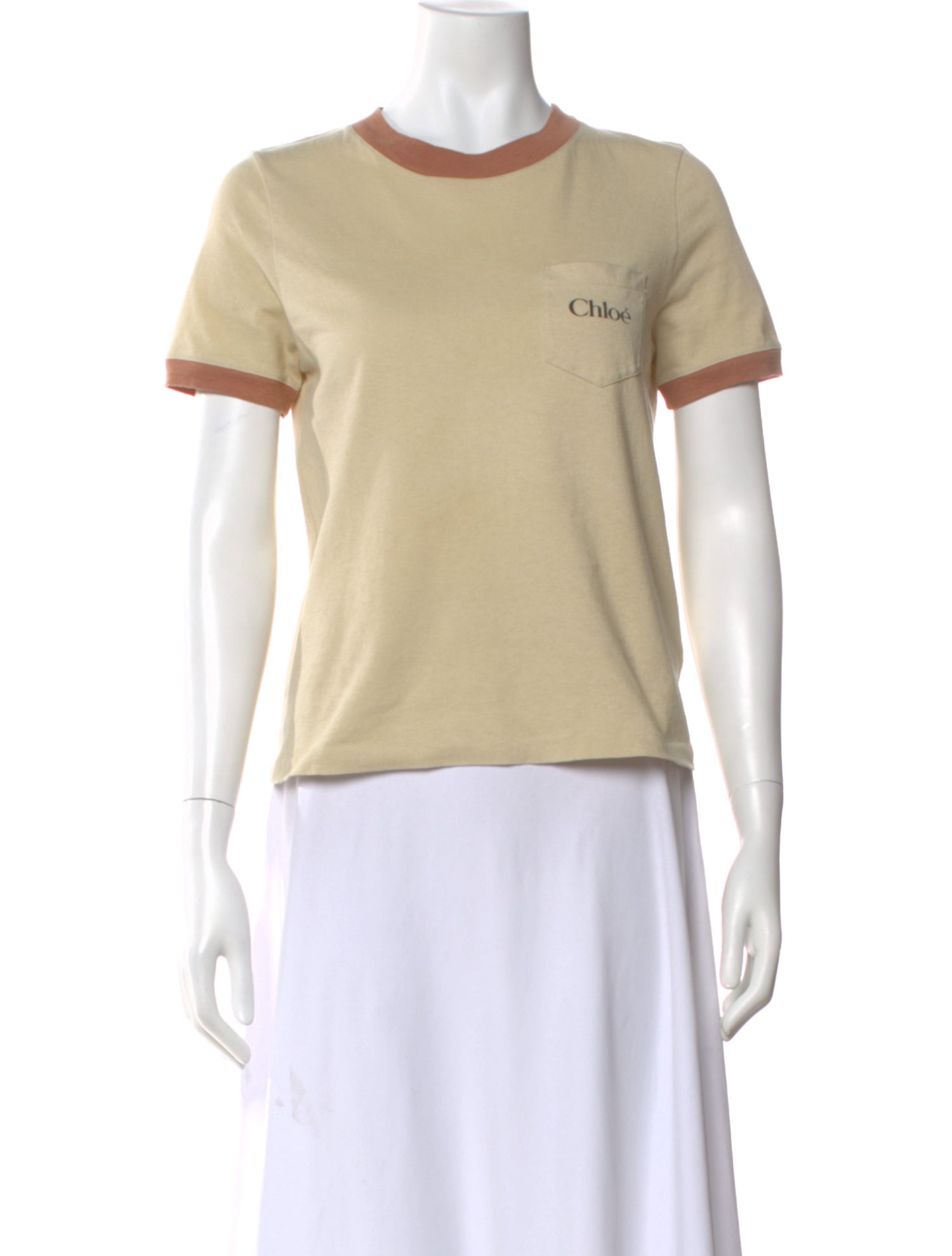 Chloé Crew Neck Short Sleeve T-Shirt