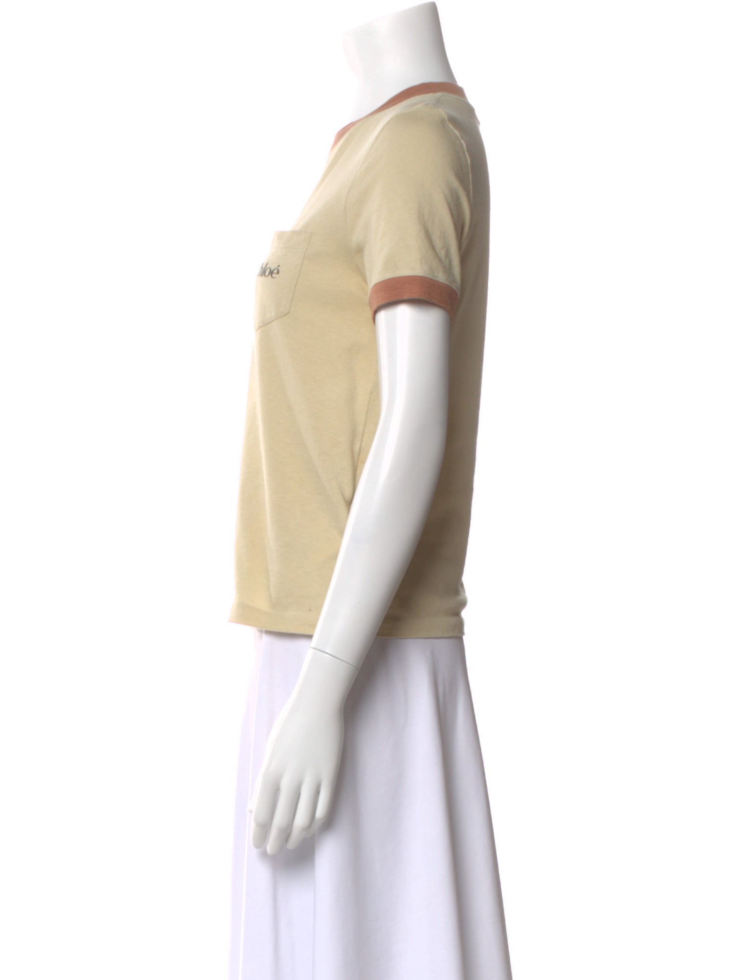 Chloé Crew Neck Short Sleeve T-Shirt