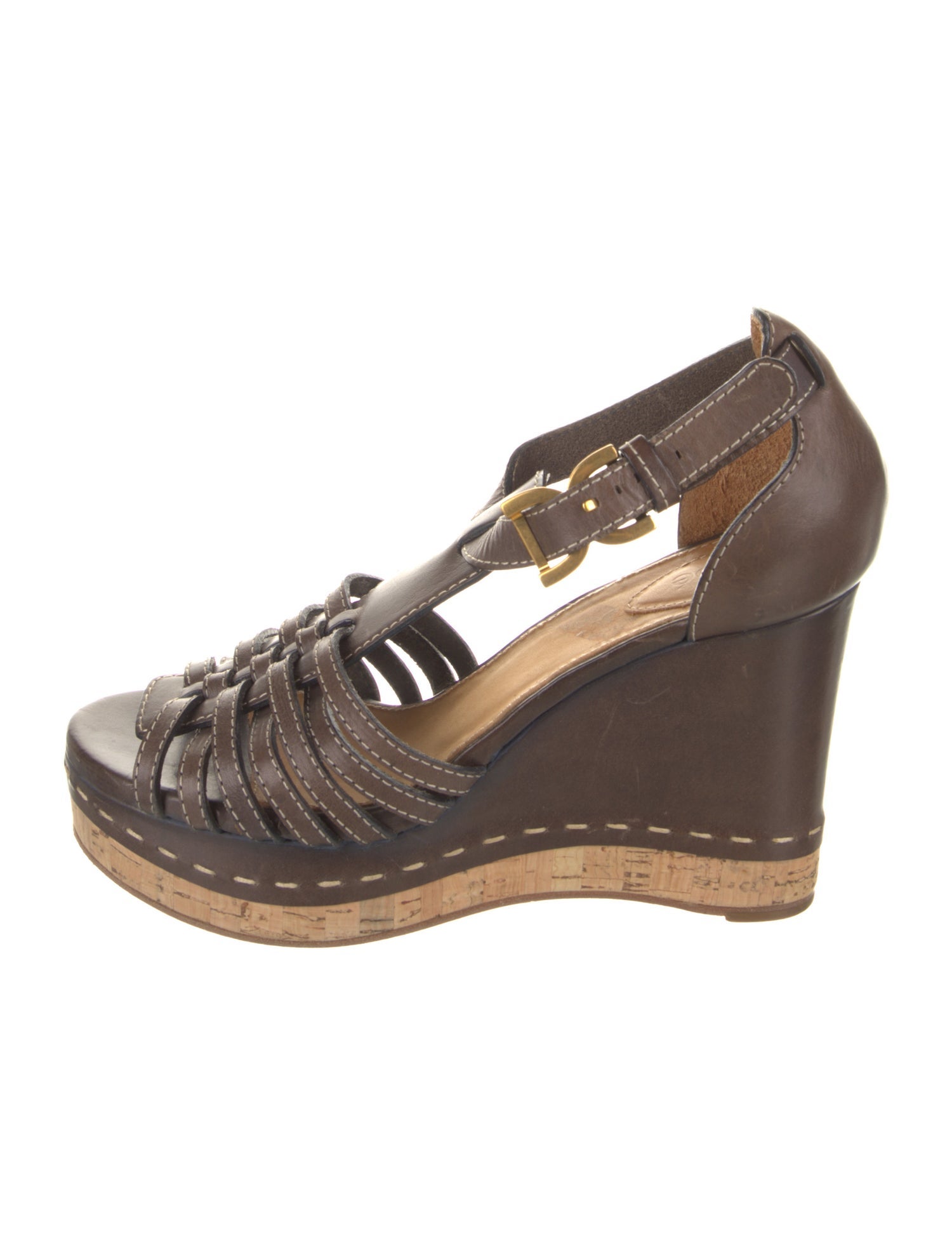 Chloé Leather Espadrilles