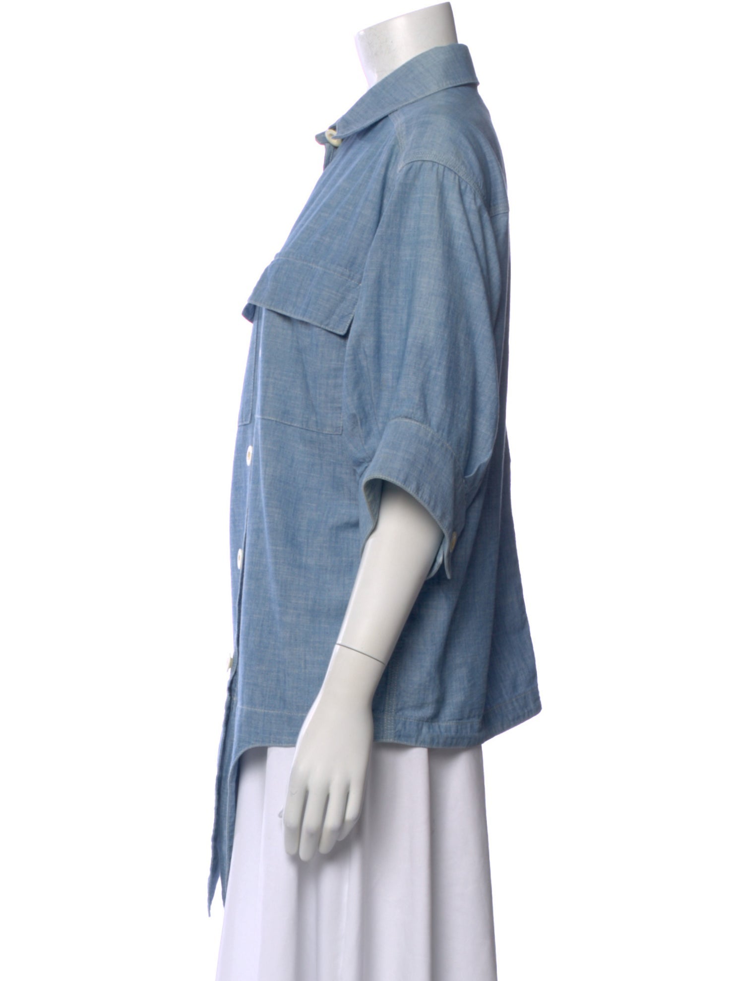 Chloé Three-Quarter Sleeve Blouse