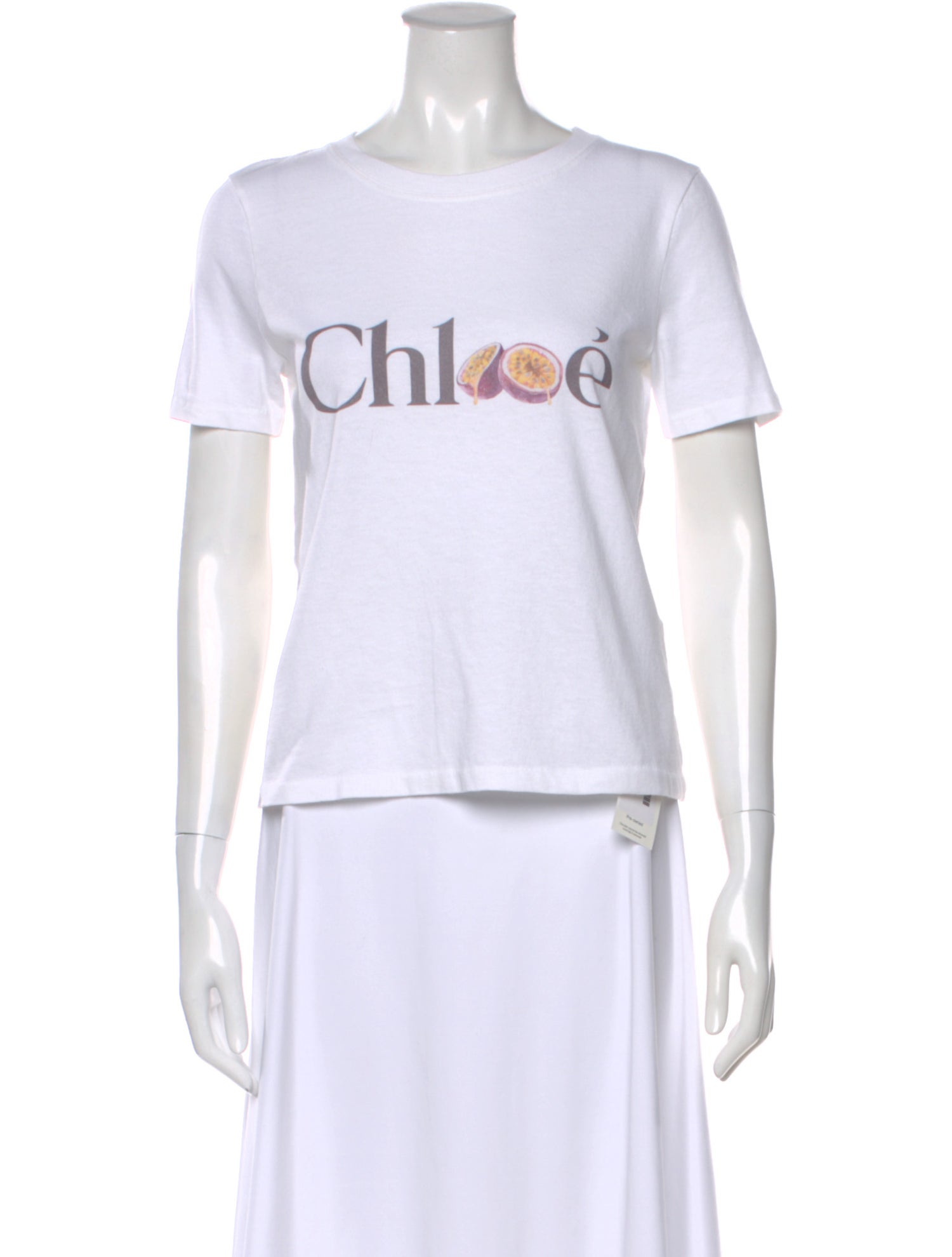 Chloé Graphic Print Crew Neck T-Shirt