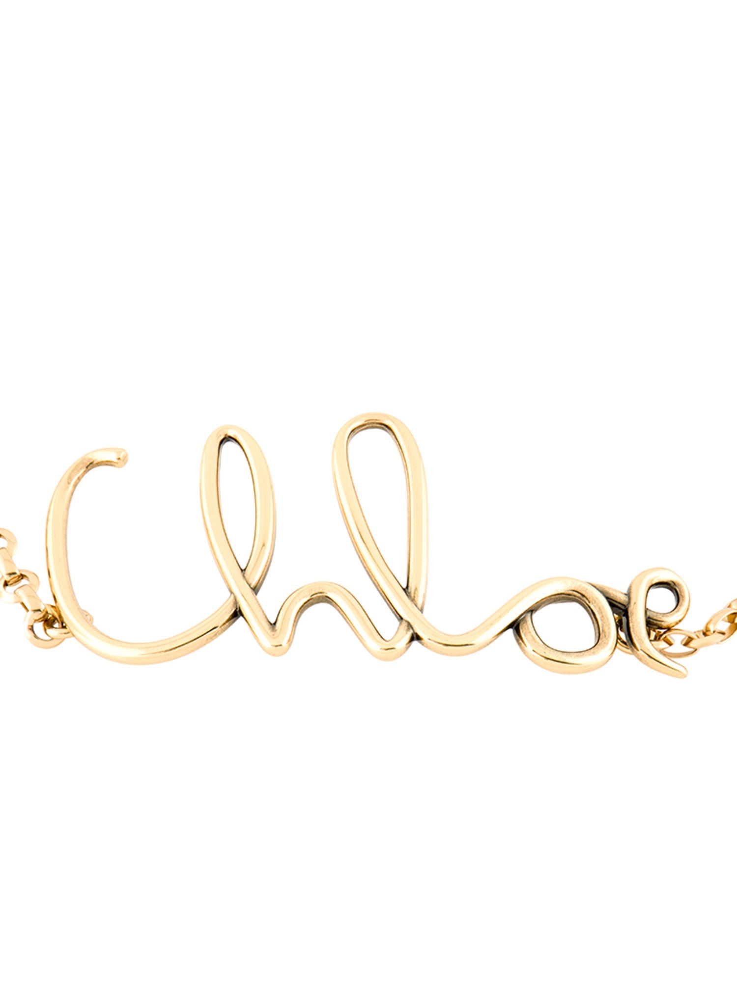 Chloé Wide Metal Waist Belt