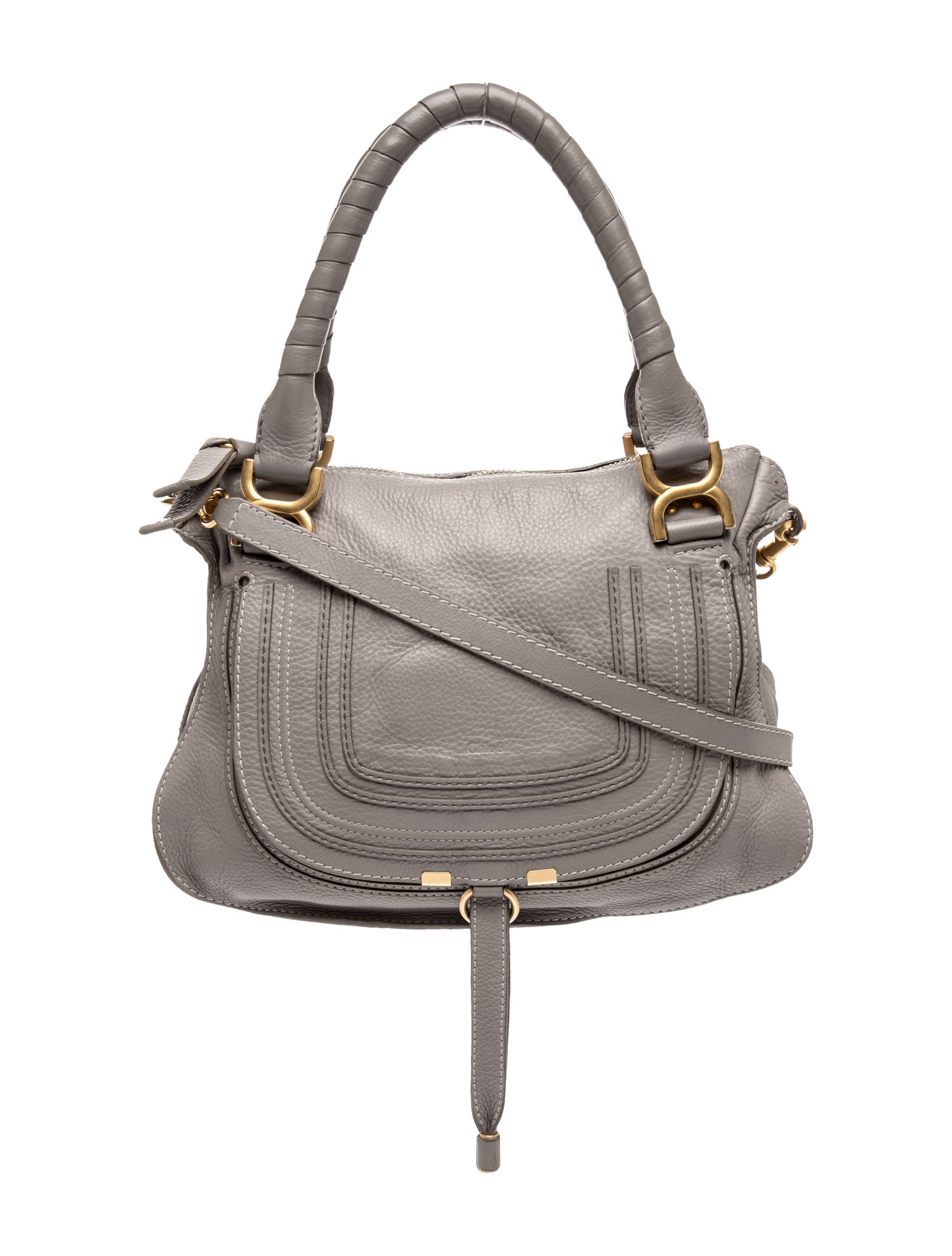 Chloé Leather Marcie Crossbody Medium